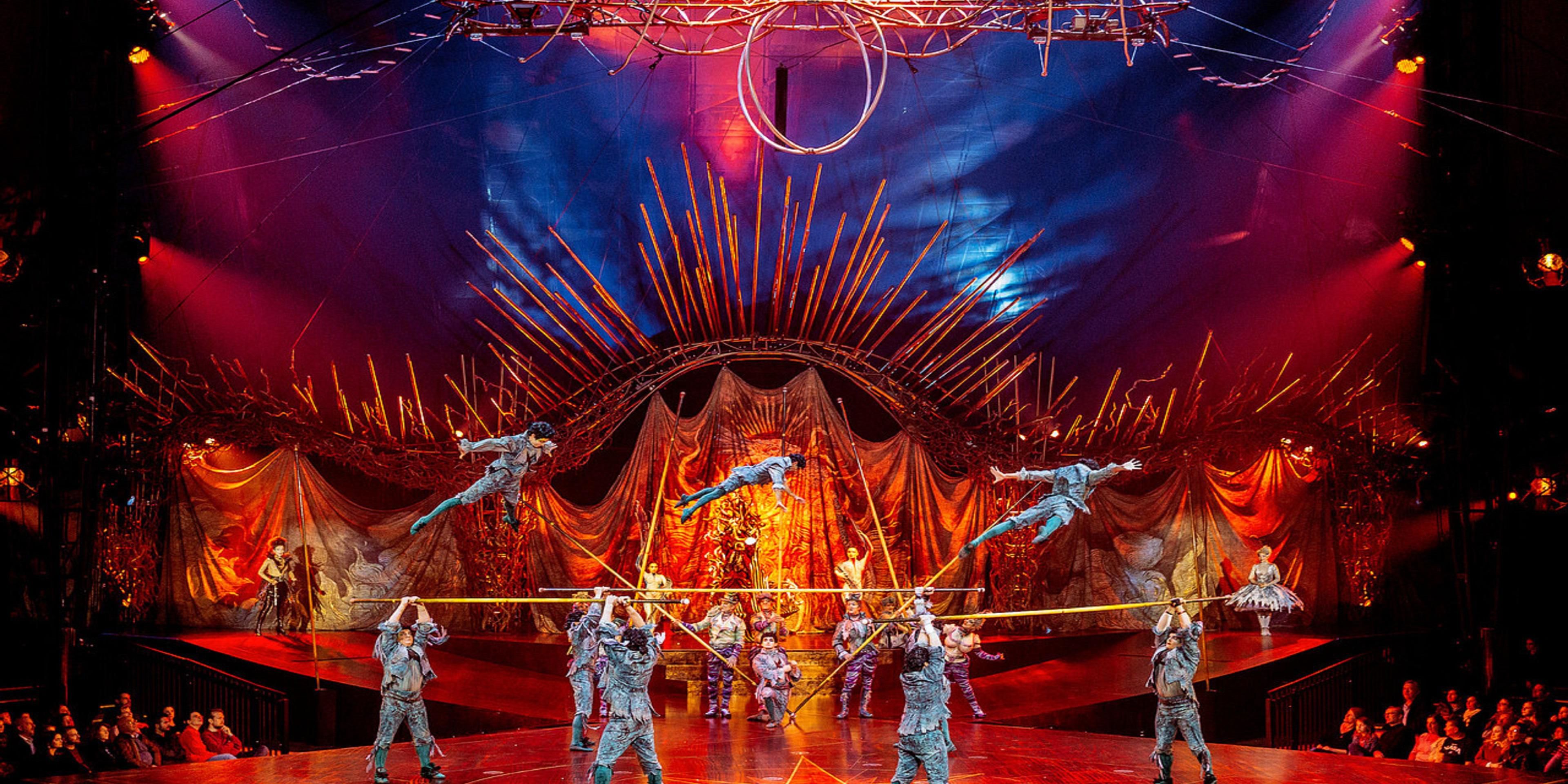 The Nouvelle Cirque Returns! Visit Cirque du Soleil's most acclaimed show, live at the specially constructed Grand Chapiteau at Sam Houston Race Park. 