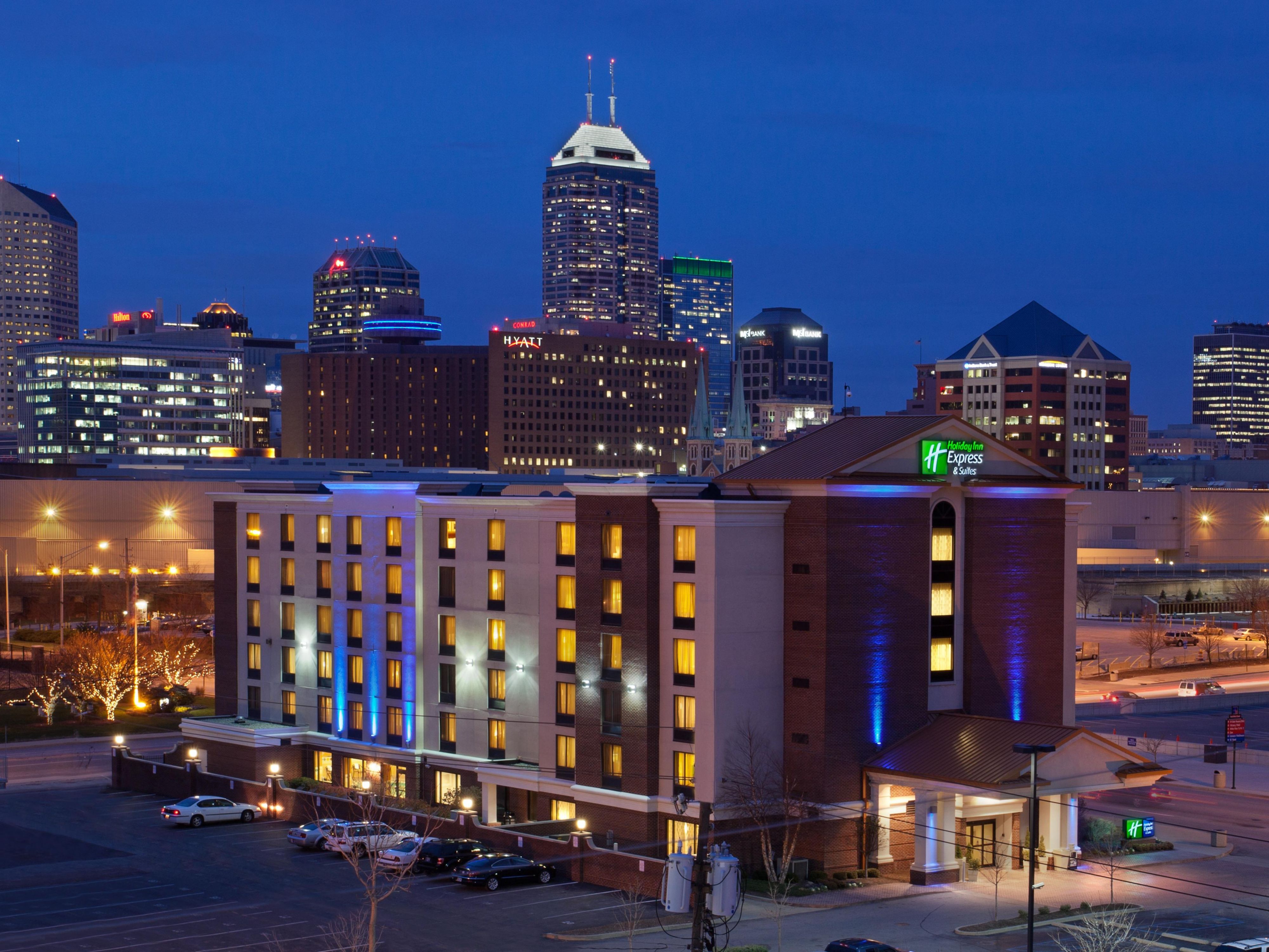 Welcome to our downtown Indianapolis, City Center hotel!