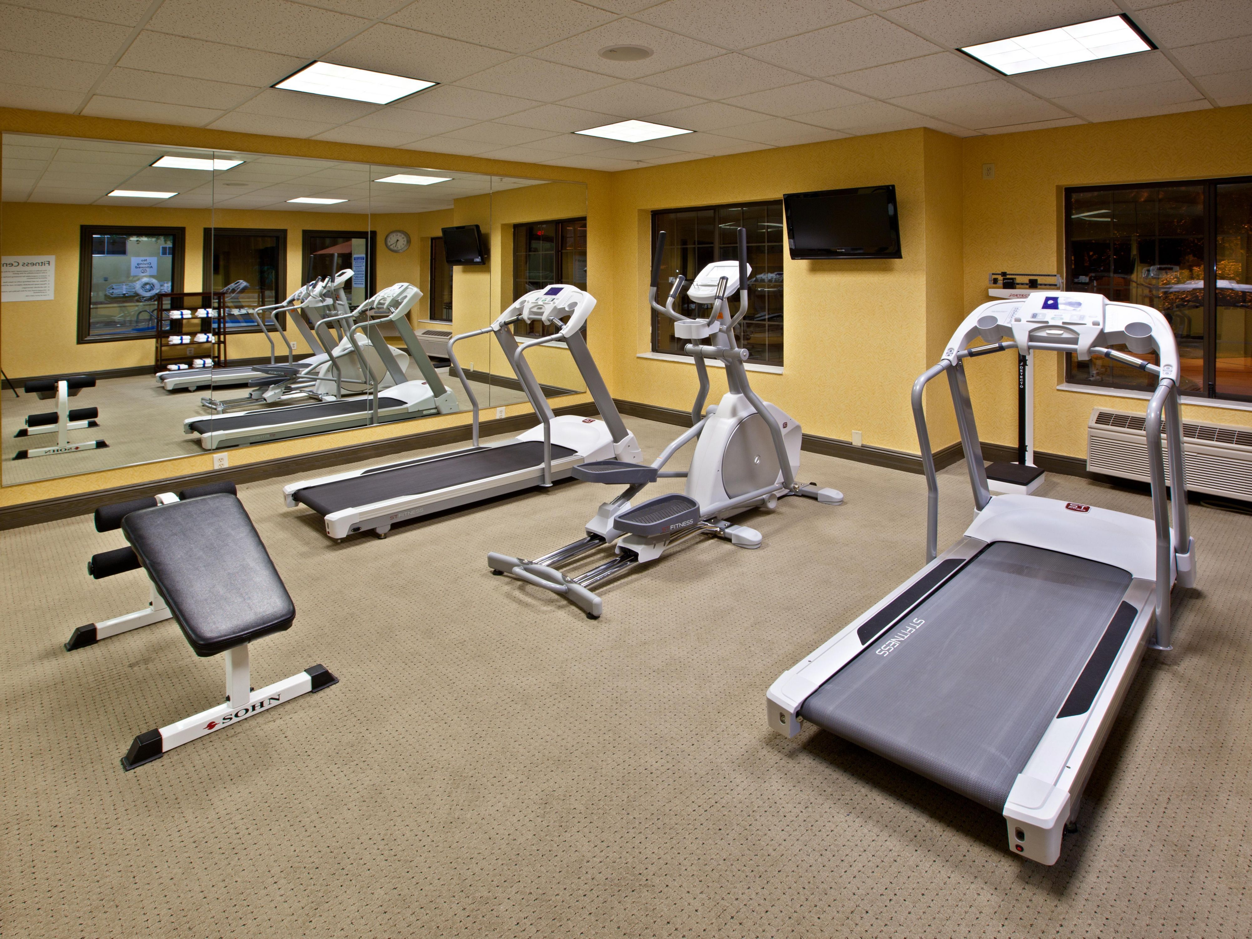 Modern comfort comes easy with thoughtful amenities at our Indianapolis hotel, featuring an indoor heated pool perfect for year-round relaxation. Stay active with our 24-hour fitness center or play a game on the on-site basketball court. Plus, enjoy free Wi-Fi, free parking, and friendly service designed to make your stay stress-free.