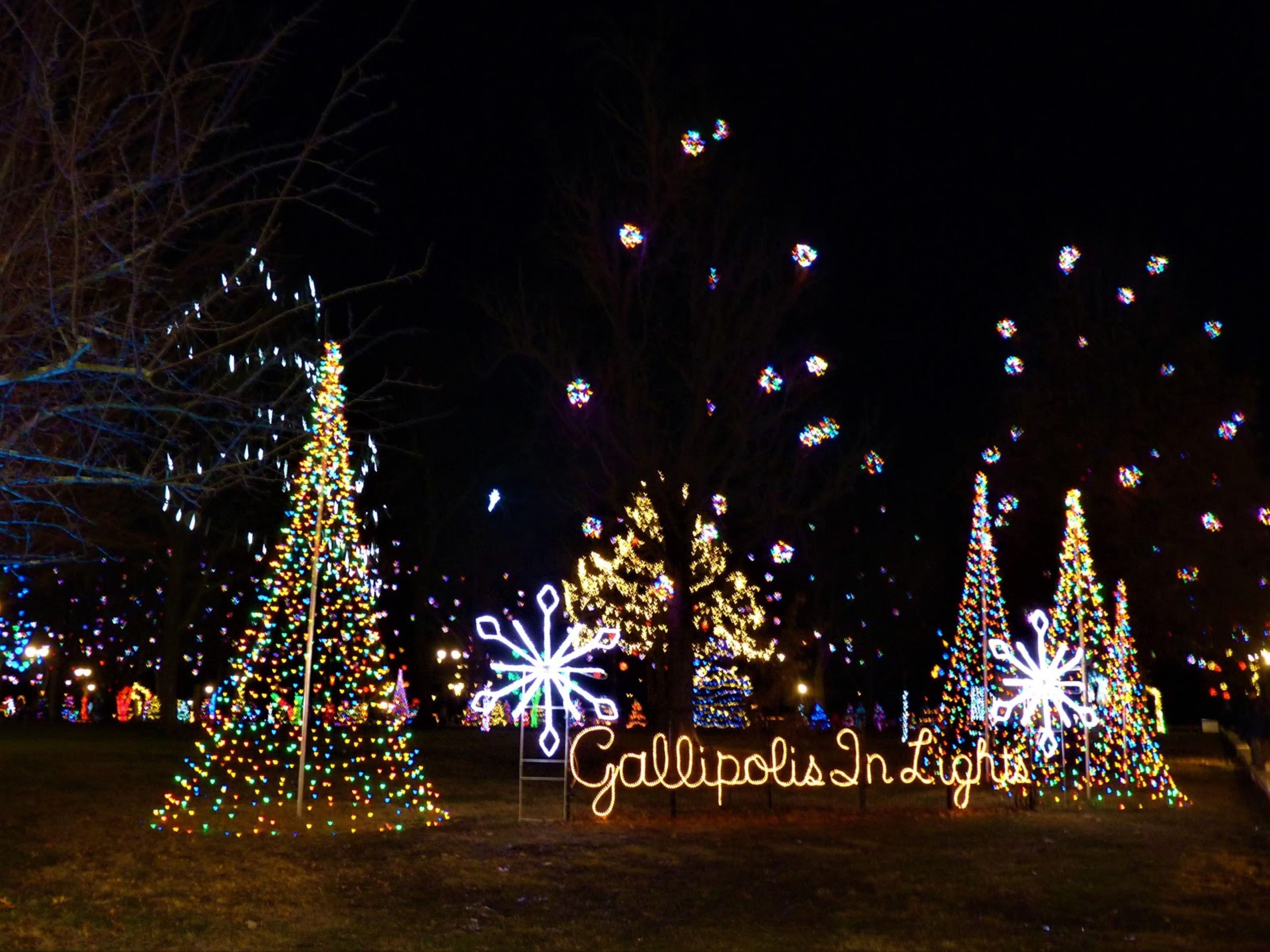 Gallipolis Christmas Lights 2025