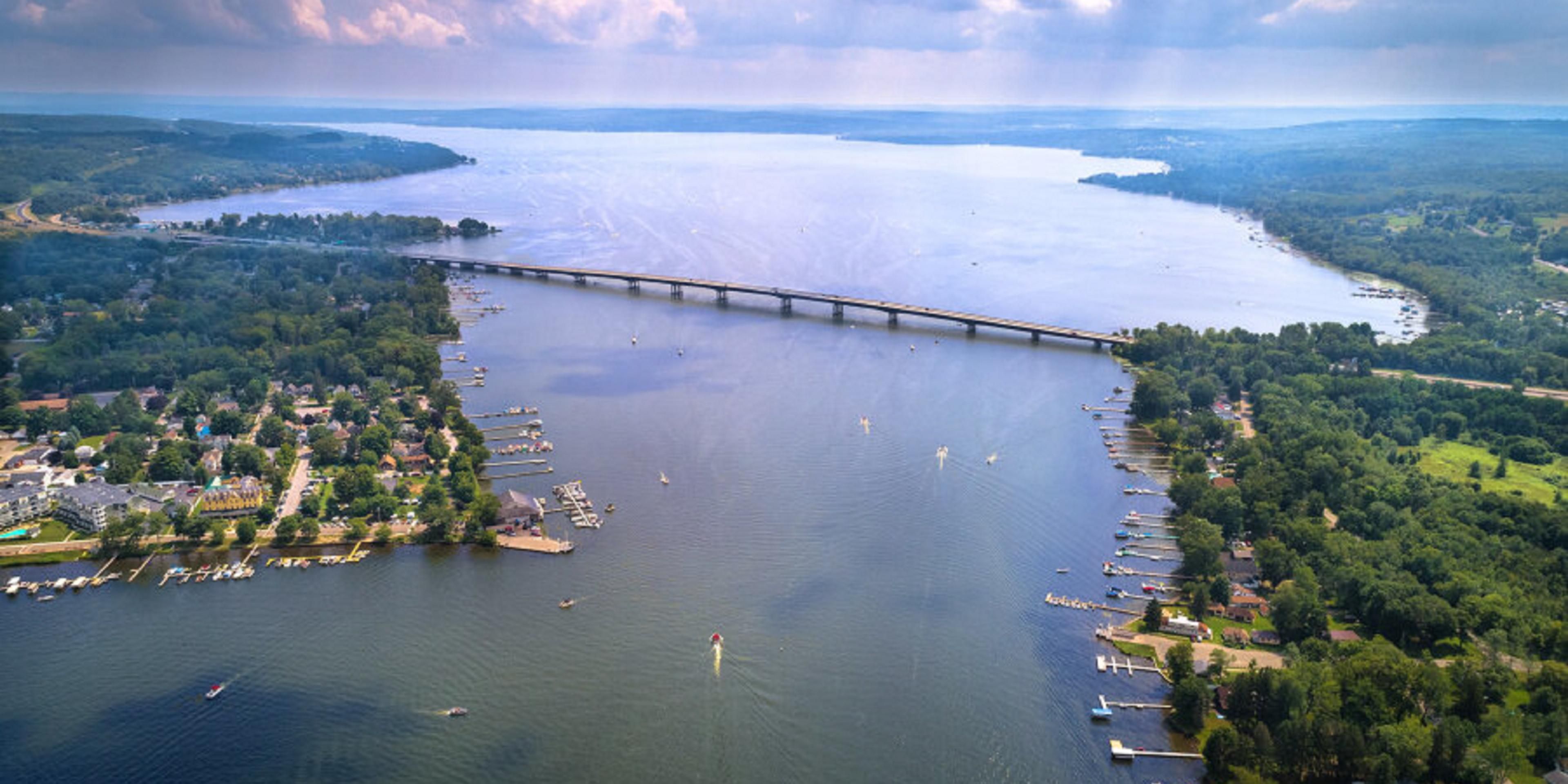 Chartering a fishing expedition is a great way to experience the word class fishing available in the Chautauqua-Lake Erie Region. Cast inland lakes such as Chautauqua Lake to catch walleye, bass, muskellunge and several species of panfish. 