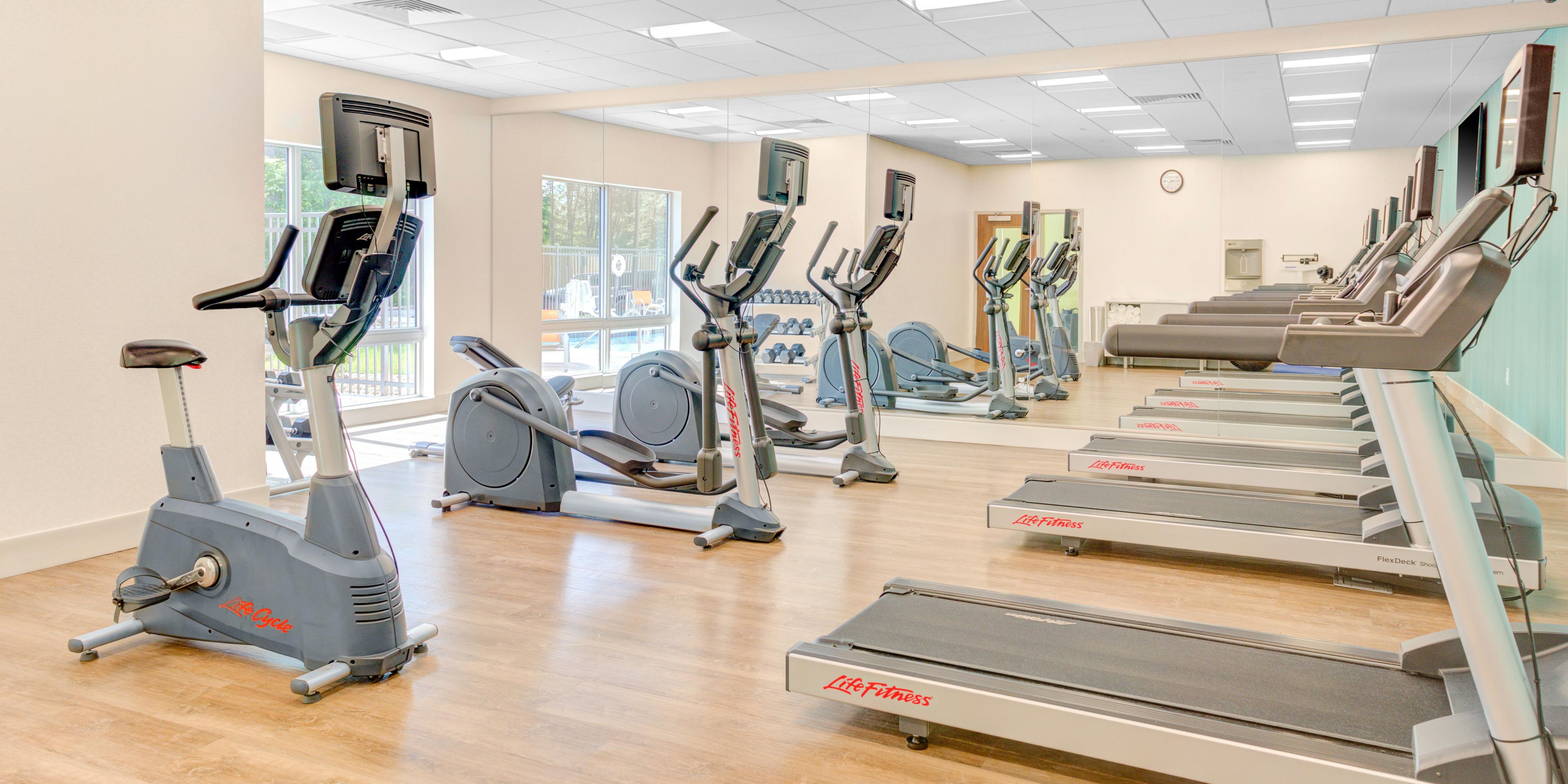 Stay on your workout routine while you stay with us at the Holiday Inn Express & Suites King George - Dahlgren!