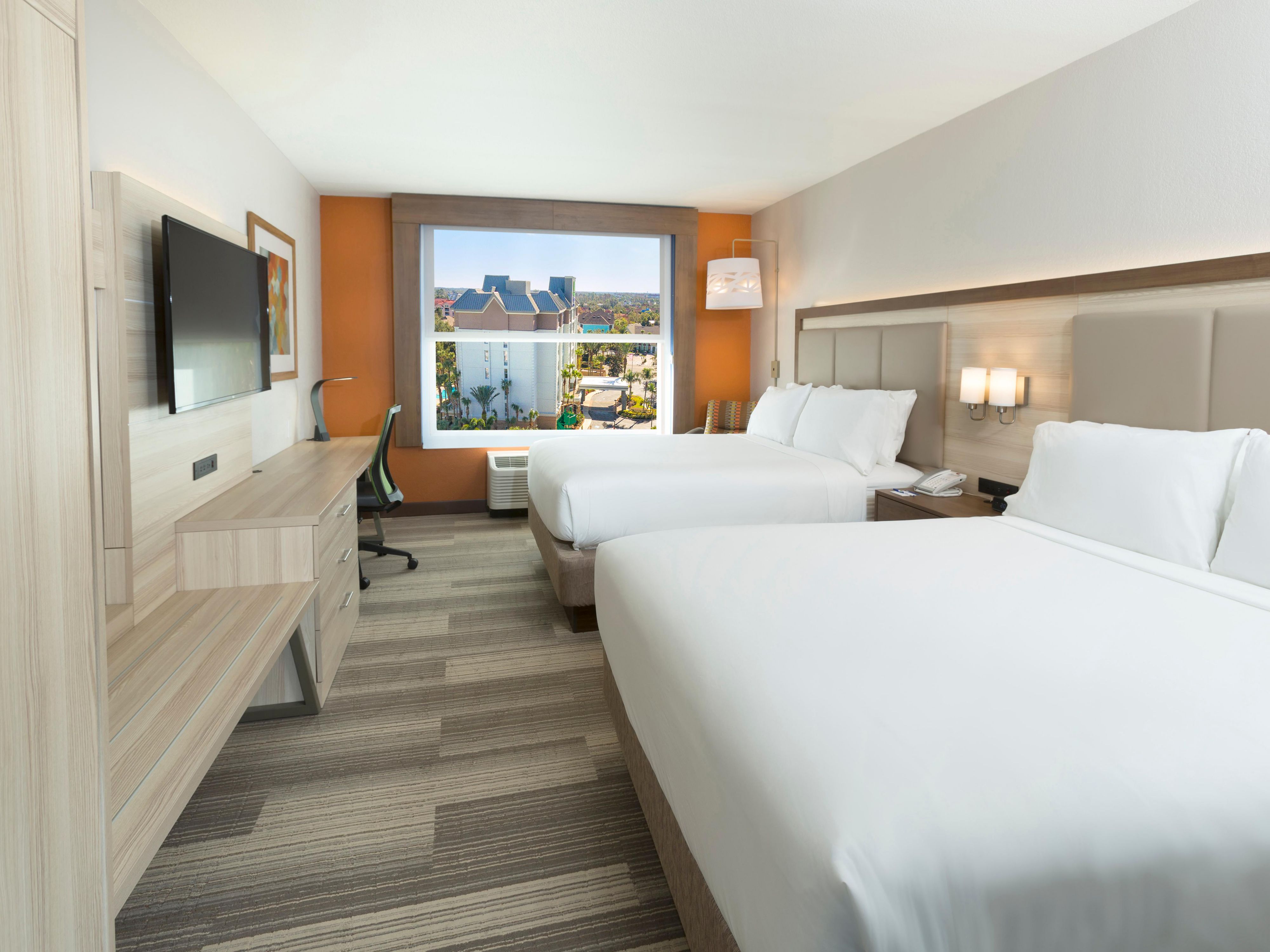Double Your Fun In Our  Spacious Two Queen Bed Standard Room