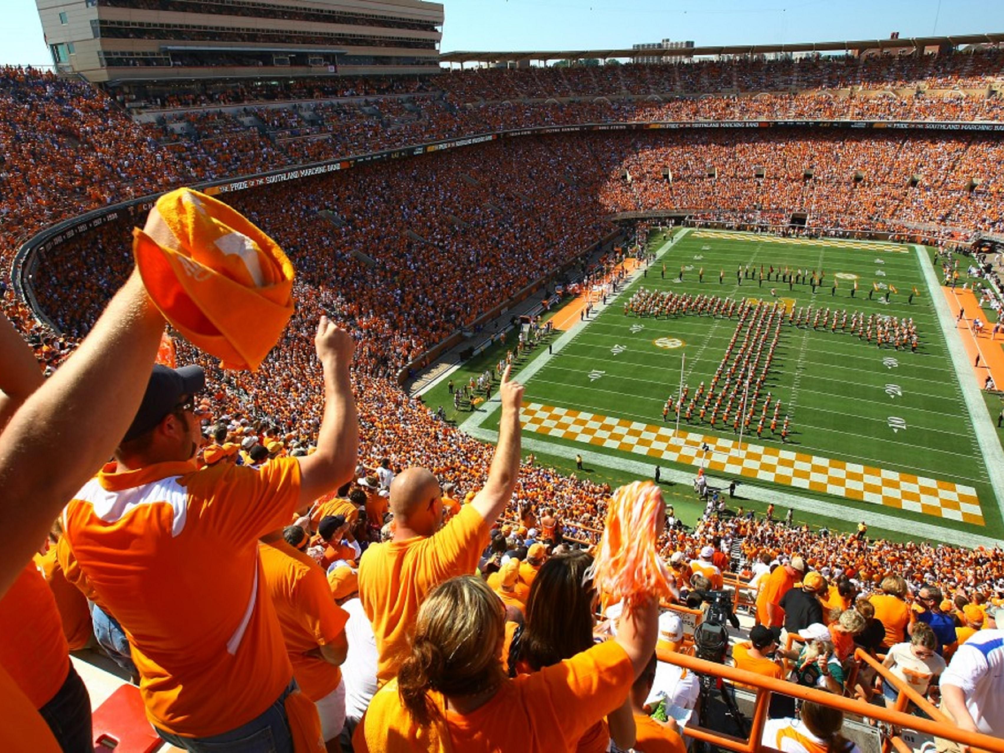 Our hotel is just a short 15 minutes away from Neyland Stadium-home of the University of Tennessee Vols' football team!  Come and stay with us for every home football game and enjoy complimentary parking, internet and a breakfast buffet! Let's go Vols!