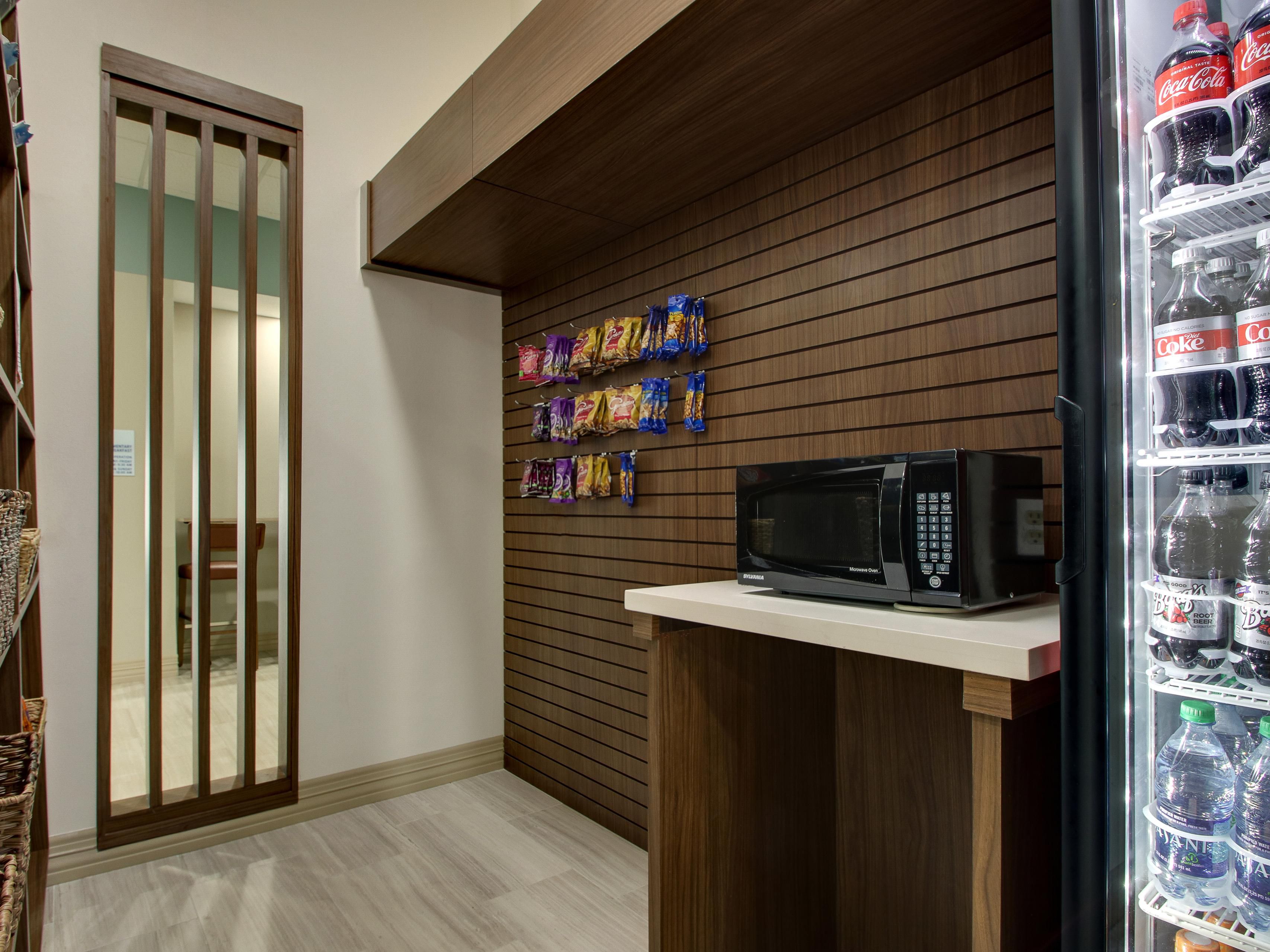 Drop by to see wide selection of sundries and drinks.