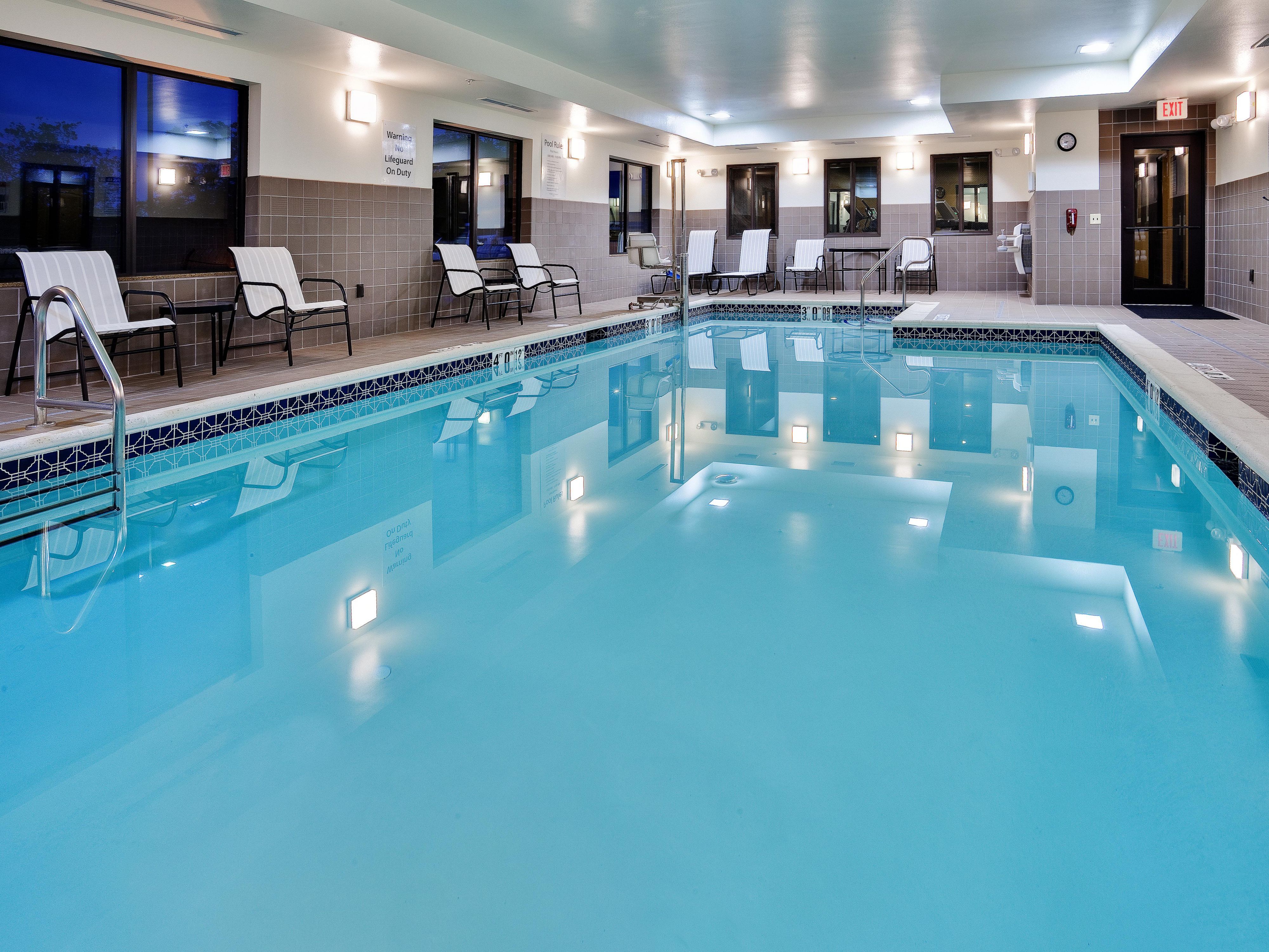 Indoor Heated Swimming Pool - Kids just love it!