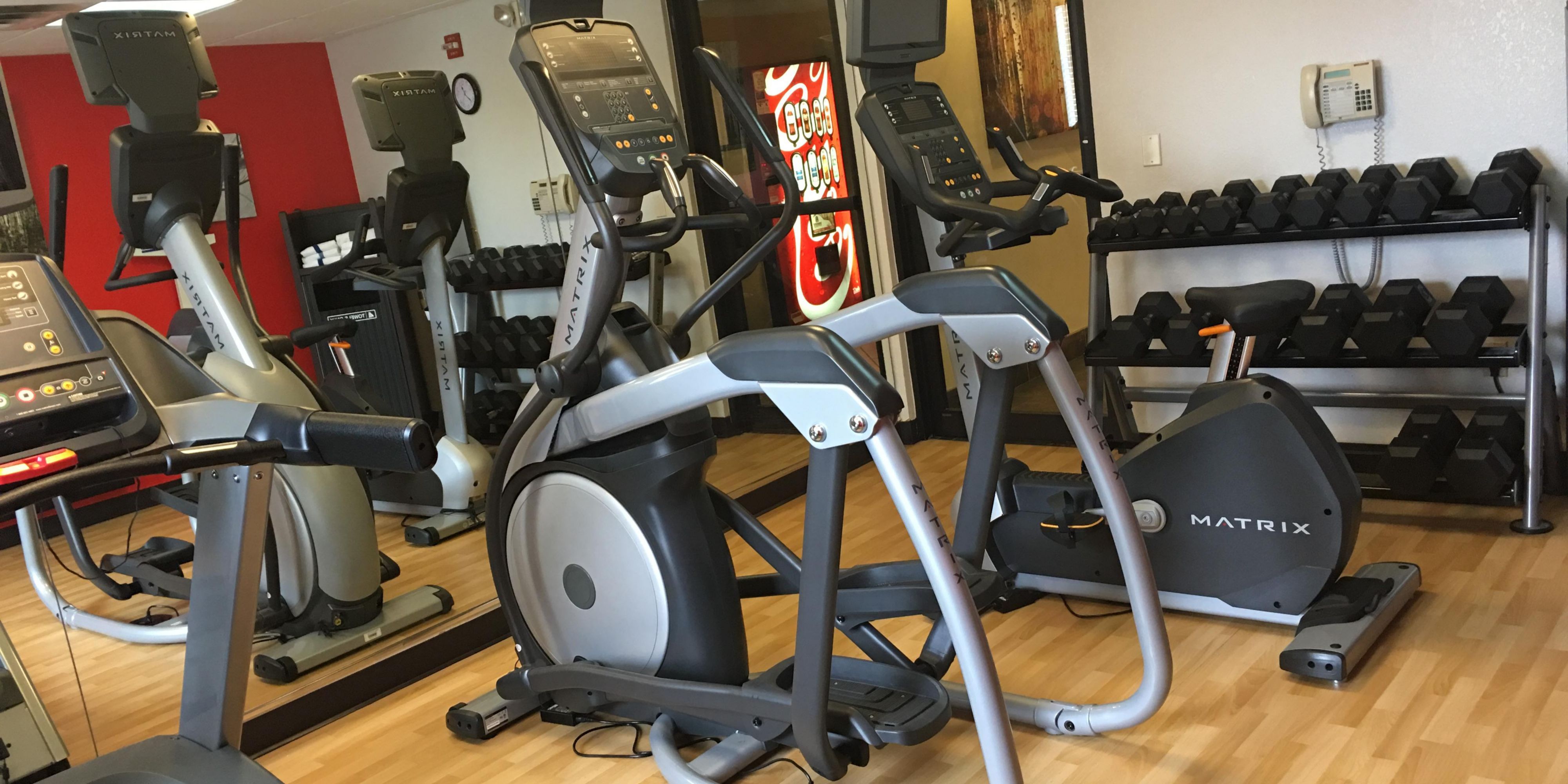 Maintaining your routine while traveling is important, especially when you’re short on time and on the go. We get it. The right workout—right when you want it—helps you stay focused, energized and on top of your game. So, recharge and feel ready for anything with our indoor swimming pool or our fitness center.