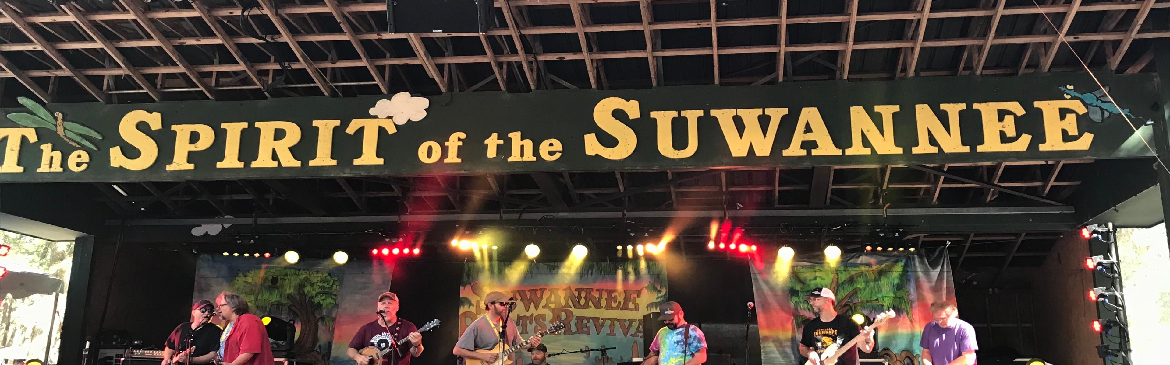 O espírito do palco musical de Suwannee