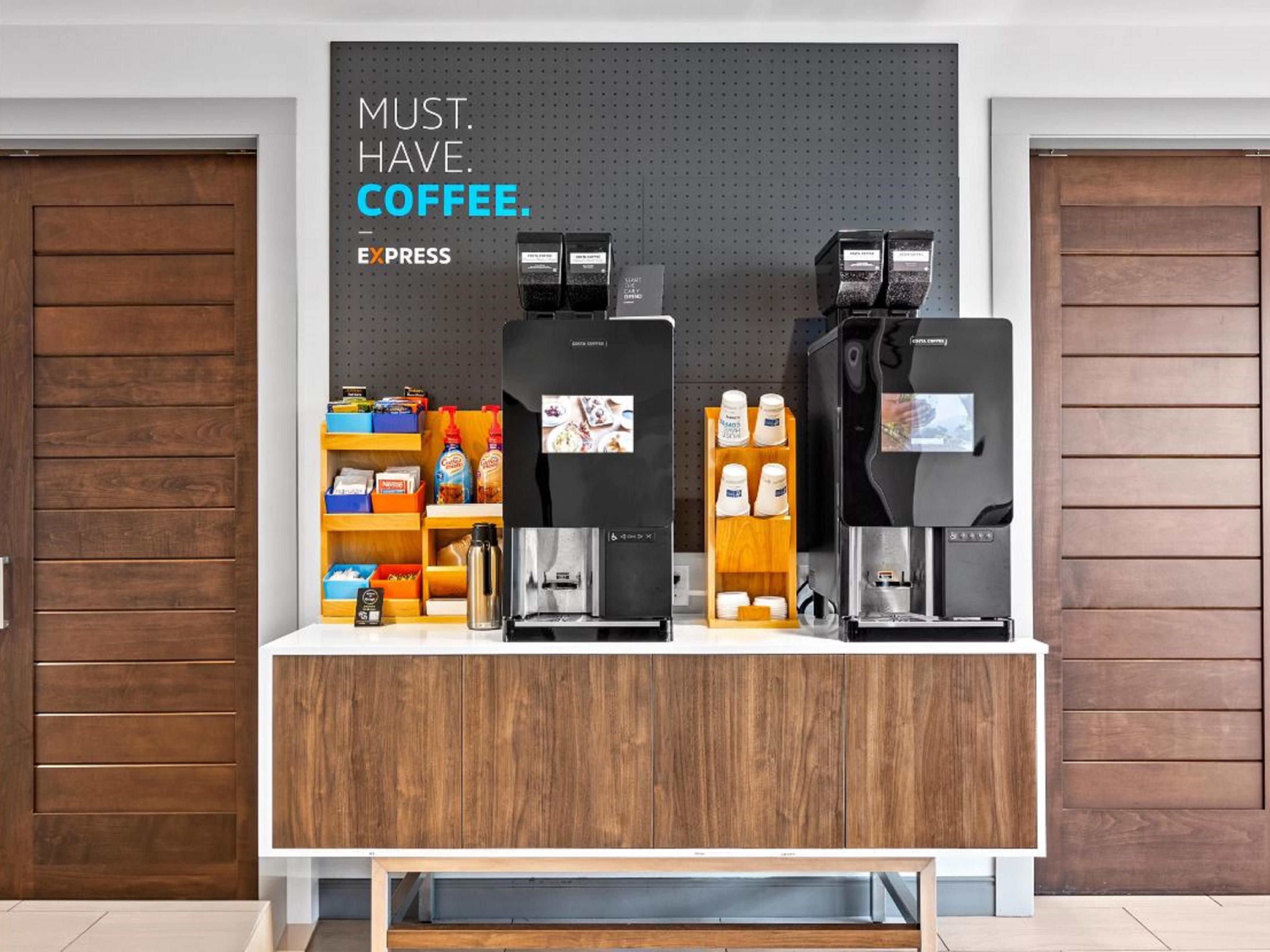 Savor the taste of freshly brewed coffee around the clock with our new bean-to-cup coffee machine, available 24/7 in the lobby. Elevate your stay with us and relish every sip of our exceptional coffee!