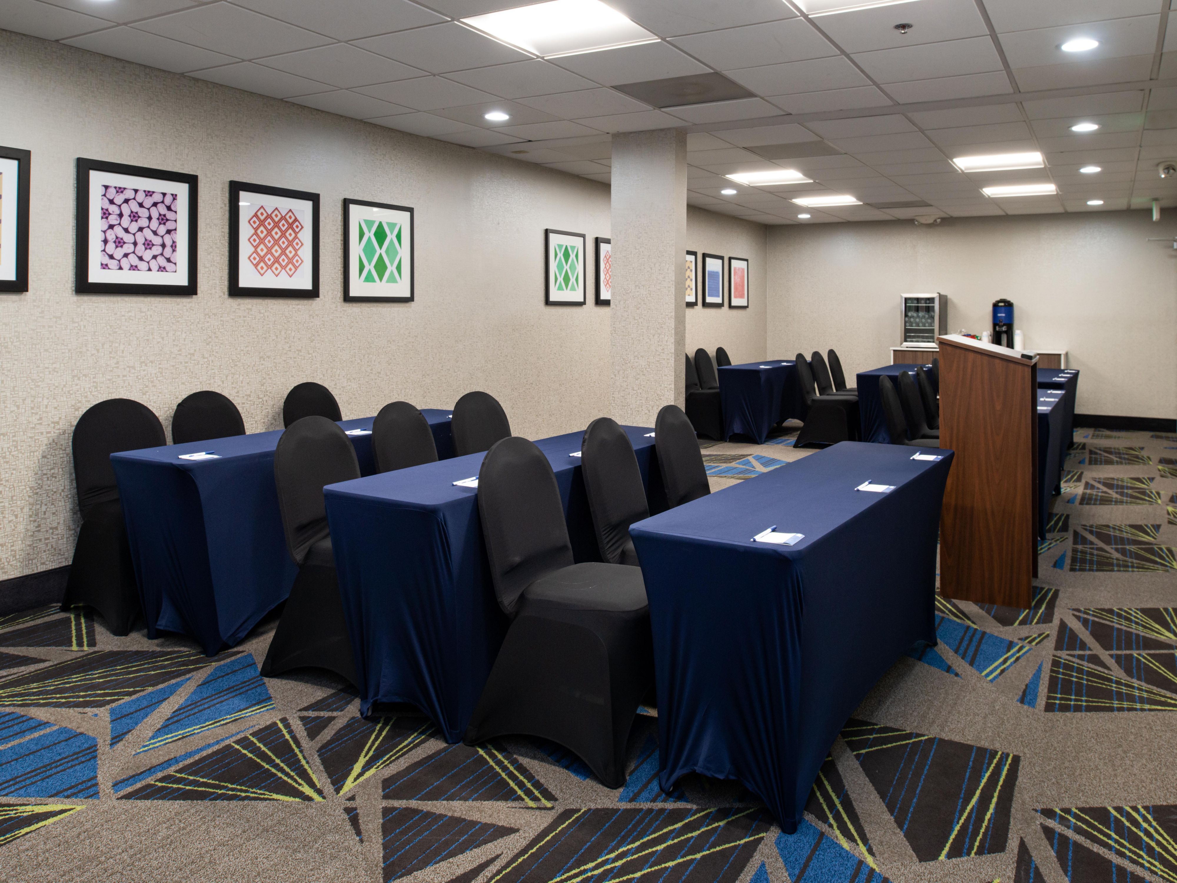 We can host in-person meetings in our board room and provide you with a bright and modern venue from which to meet with colleagues in the area!  Email our Sales Team and ask how we can elevate your next meeting.