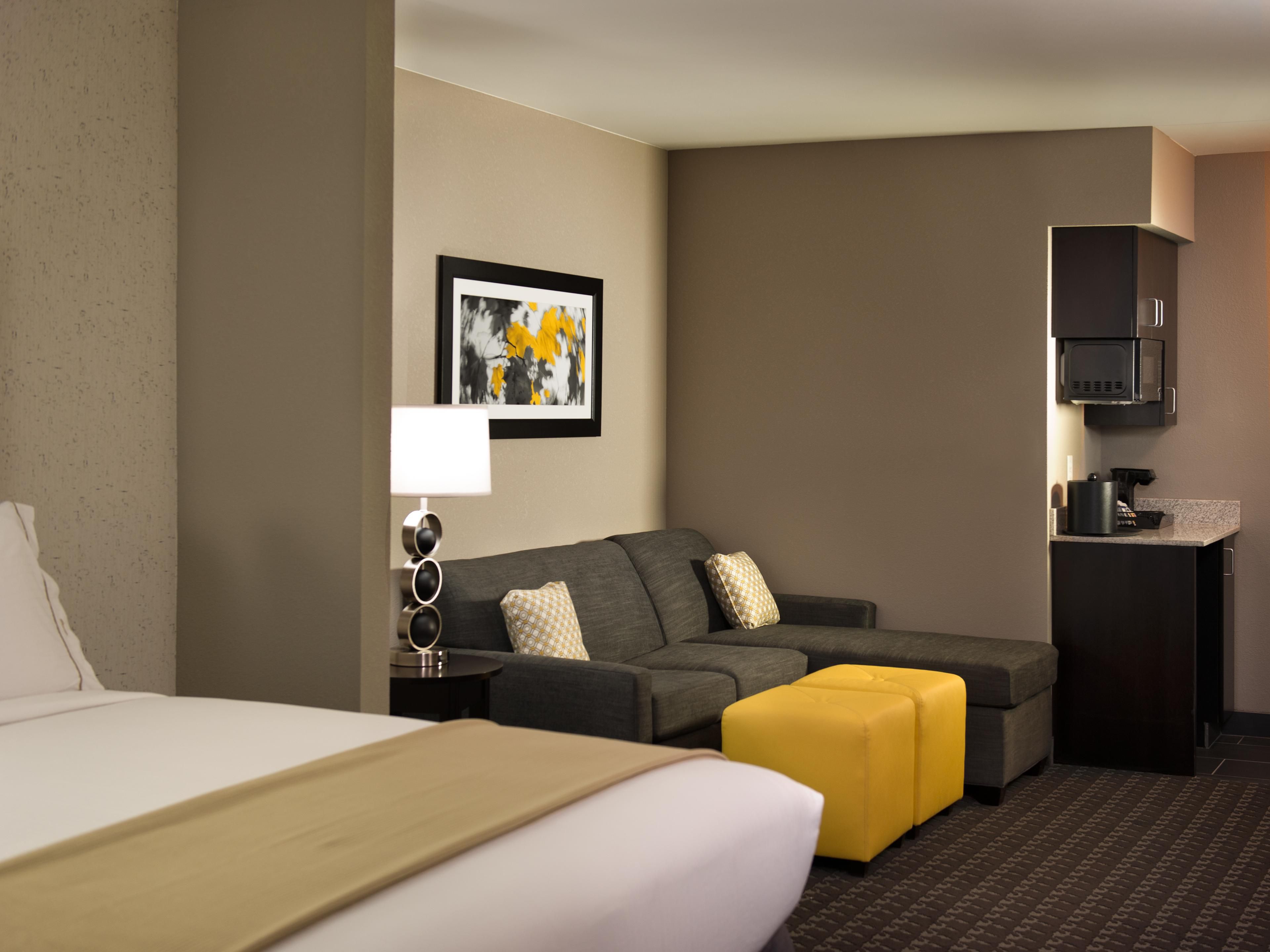 Holiday Inn Express & Suites Madison Central - hotel rooms