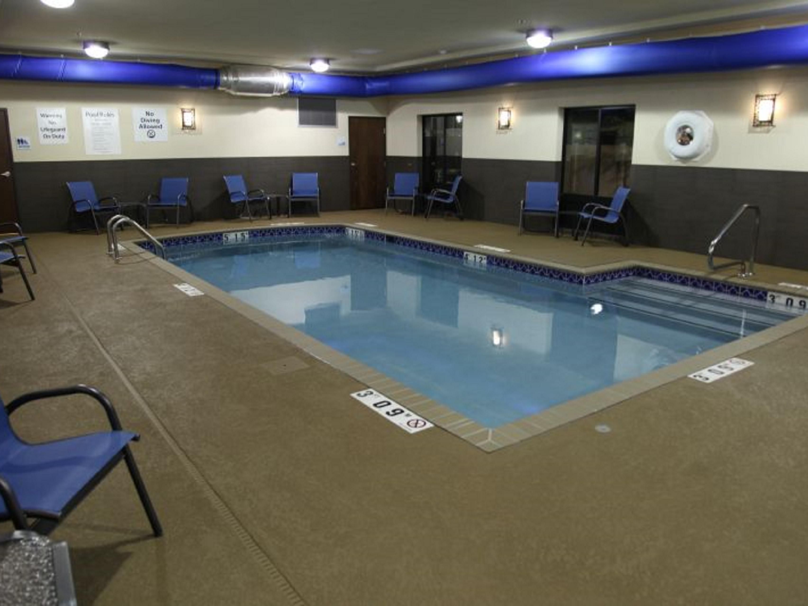 Swimming laps or palying Marco Polo we've got the pool for you