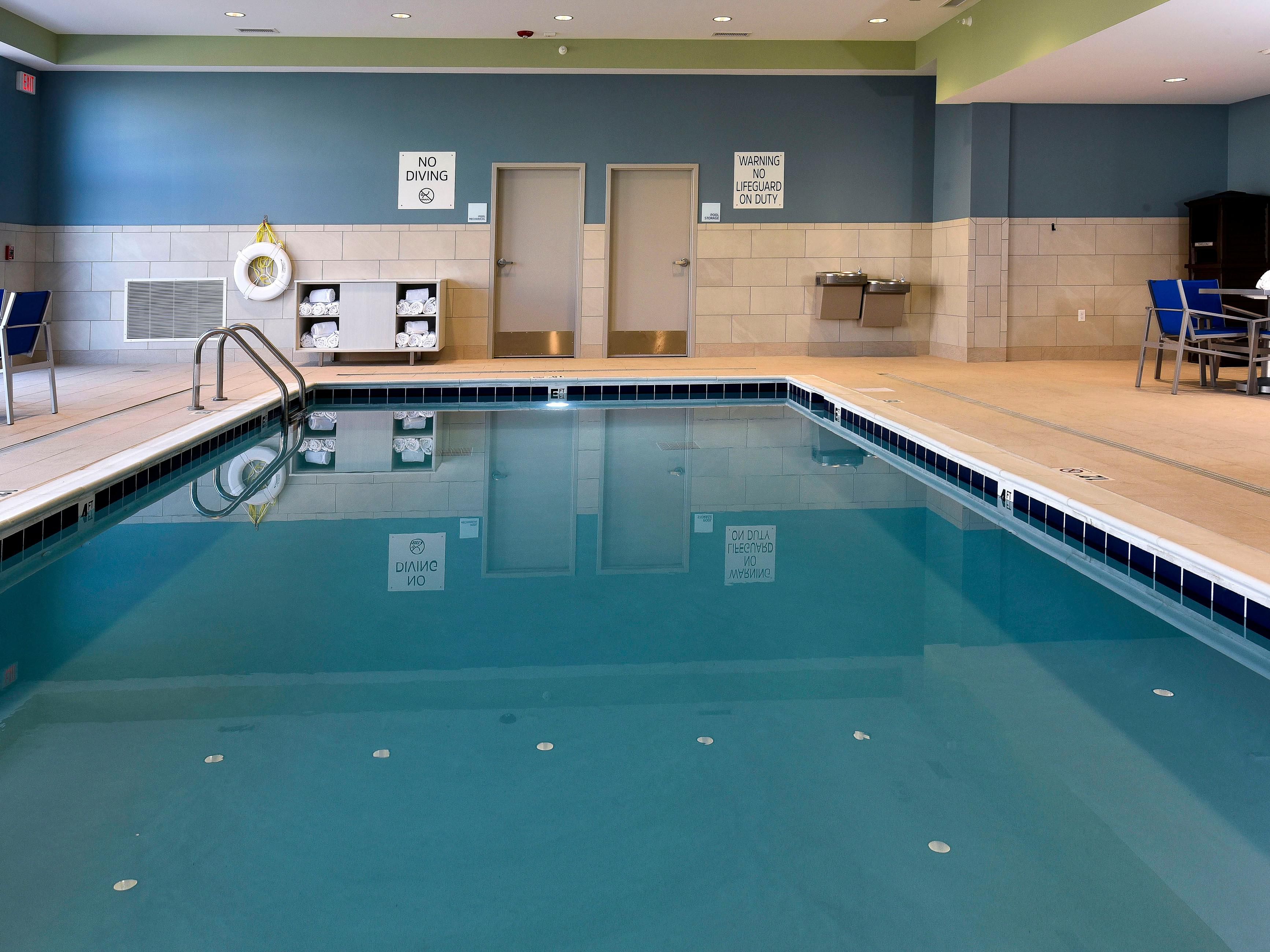 Our swimming pool is a perfect retreat for health and wellness.