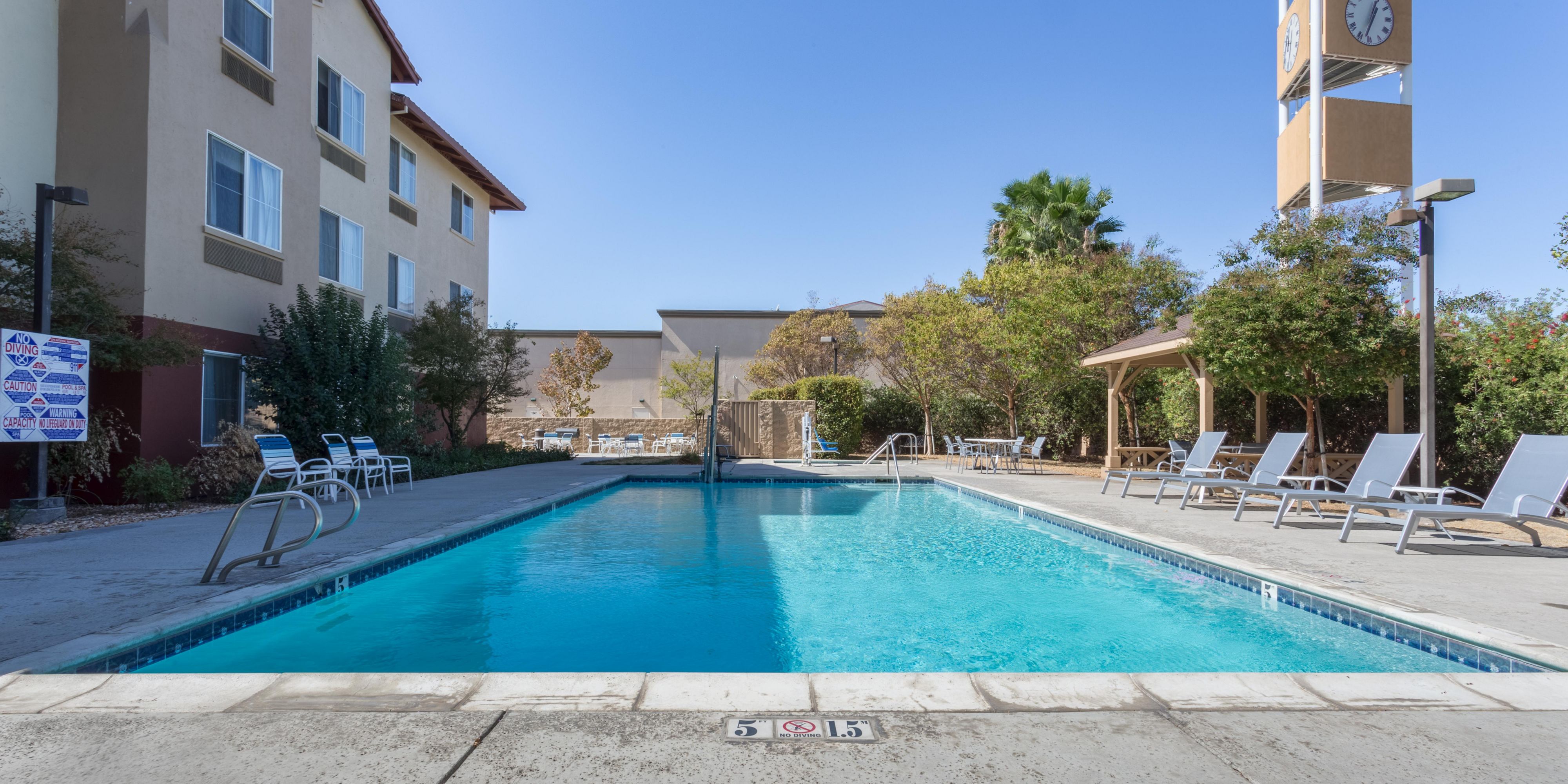 We are just minutes away from the Big Leagues Dream sports complex. Families love our large outdoor pool area and our large buffet breakfast.