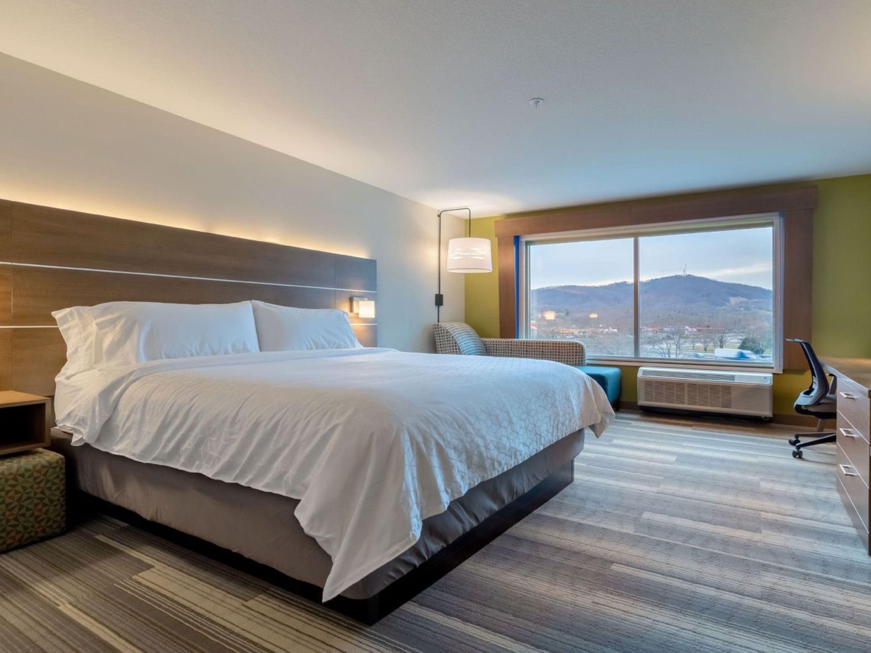 There is no charge for WIFI at our new hotel in Marion. Surf the web or get more work done while relaxing in your room. 