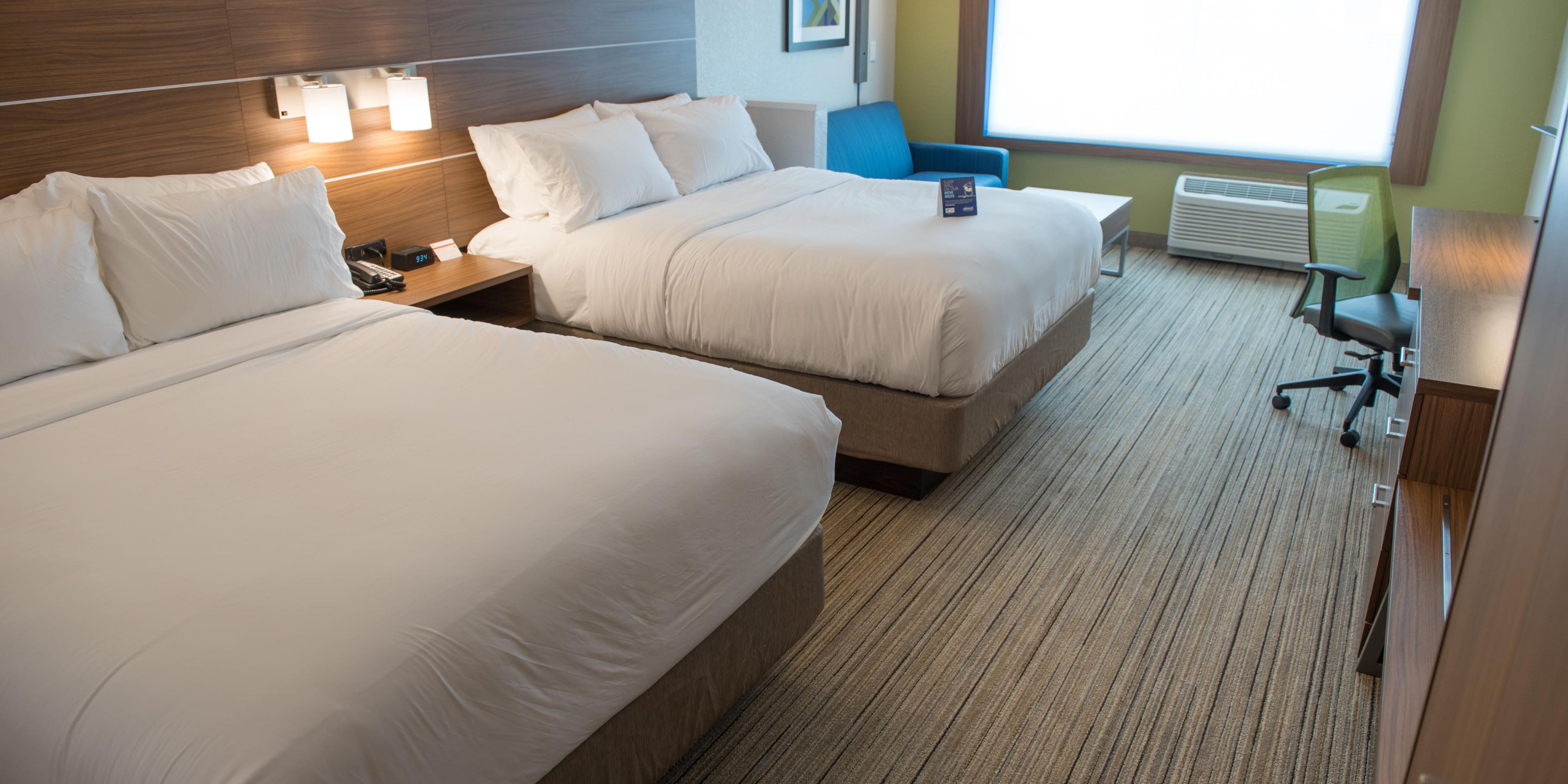Sports teams love staying with us! We are conveniently located just off the highway and near many of the local sports complexes. The wide variety of dining and shopping options near the hotel will provide you with plenty to do while waiting for the next game to begin. Call today to book your team room block. 