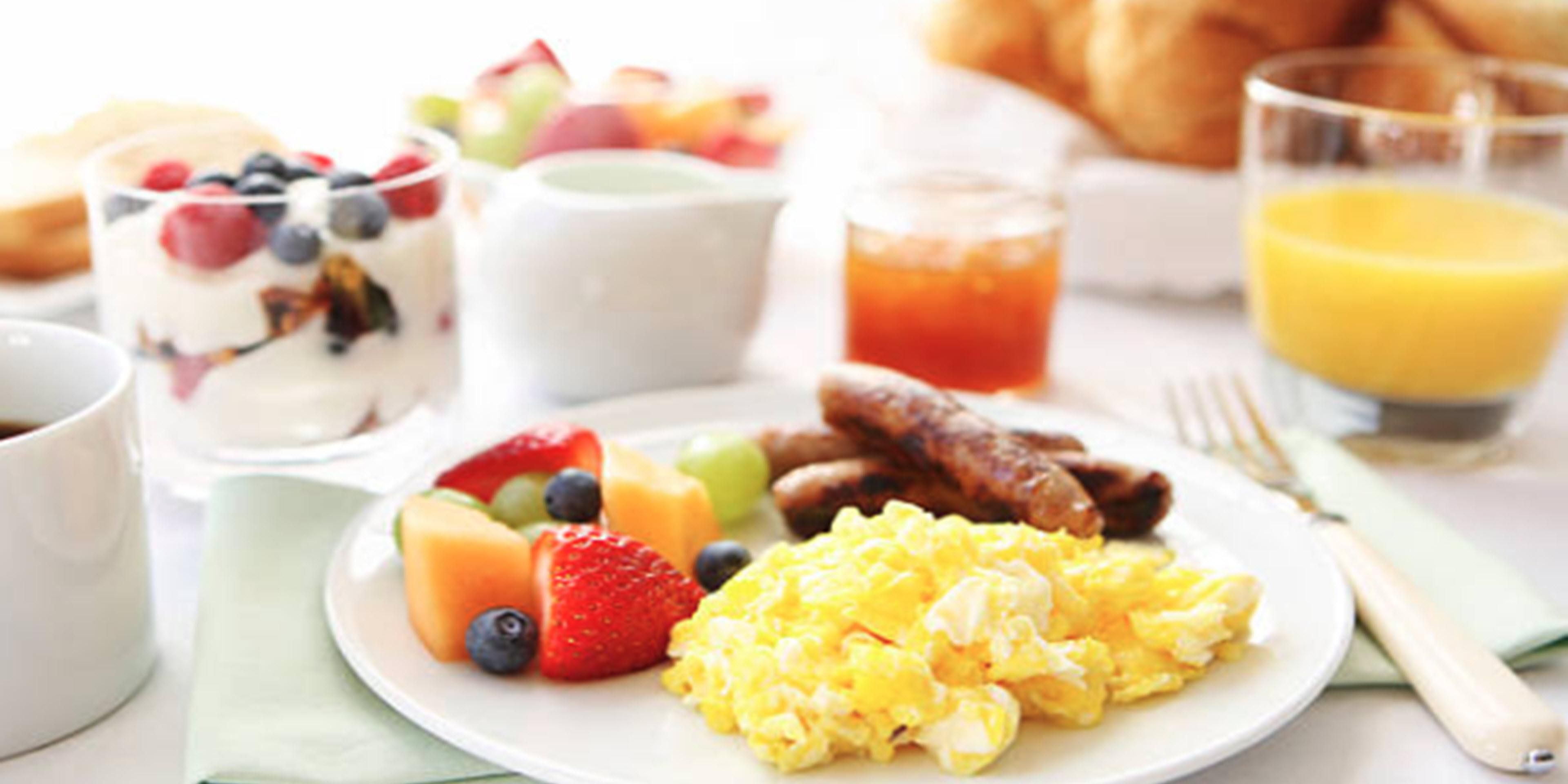 Our complimentary Express Start Breakfast bar offers a wide variety of hot & cold options including a rotation of egg & meat selections, biscuits or muffins, fruit, our famous cinnamon rolls & Smart Roast coffee.  Did we mention our one-touch pancake machine or our freshly cooked oatmeal kettle? You have to see it for yourself!  