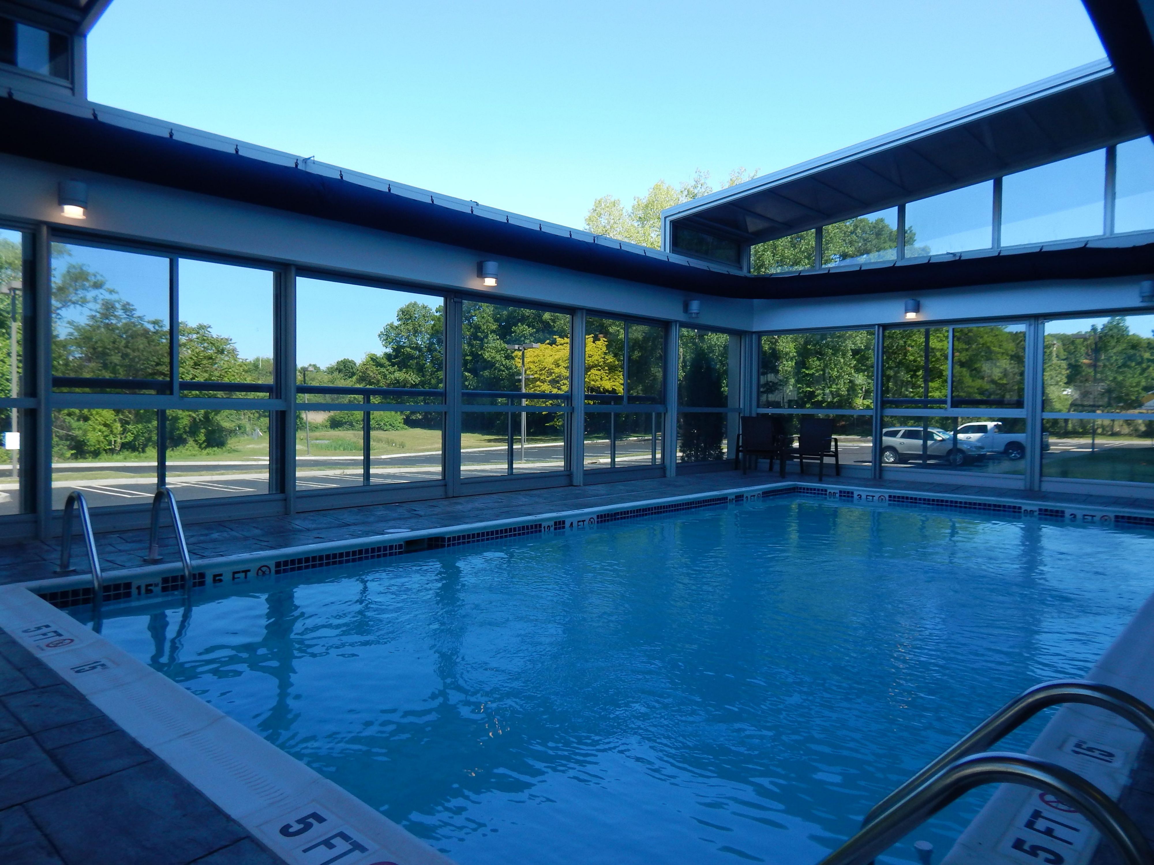 Swimming Pool Roll A Cover Roof Open
