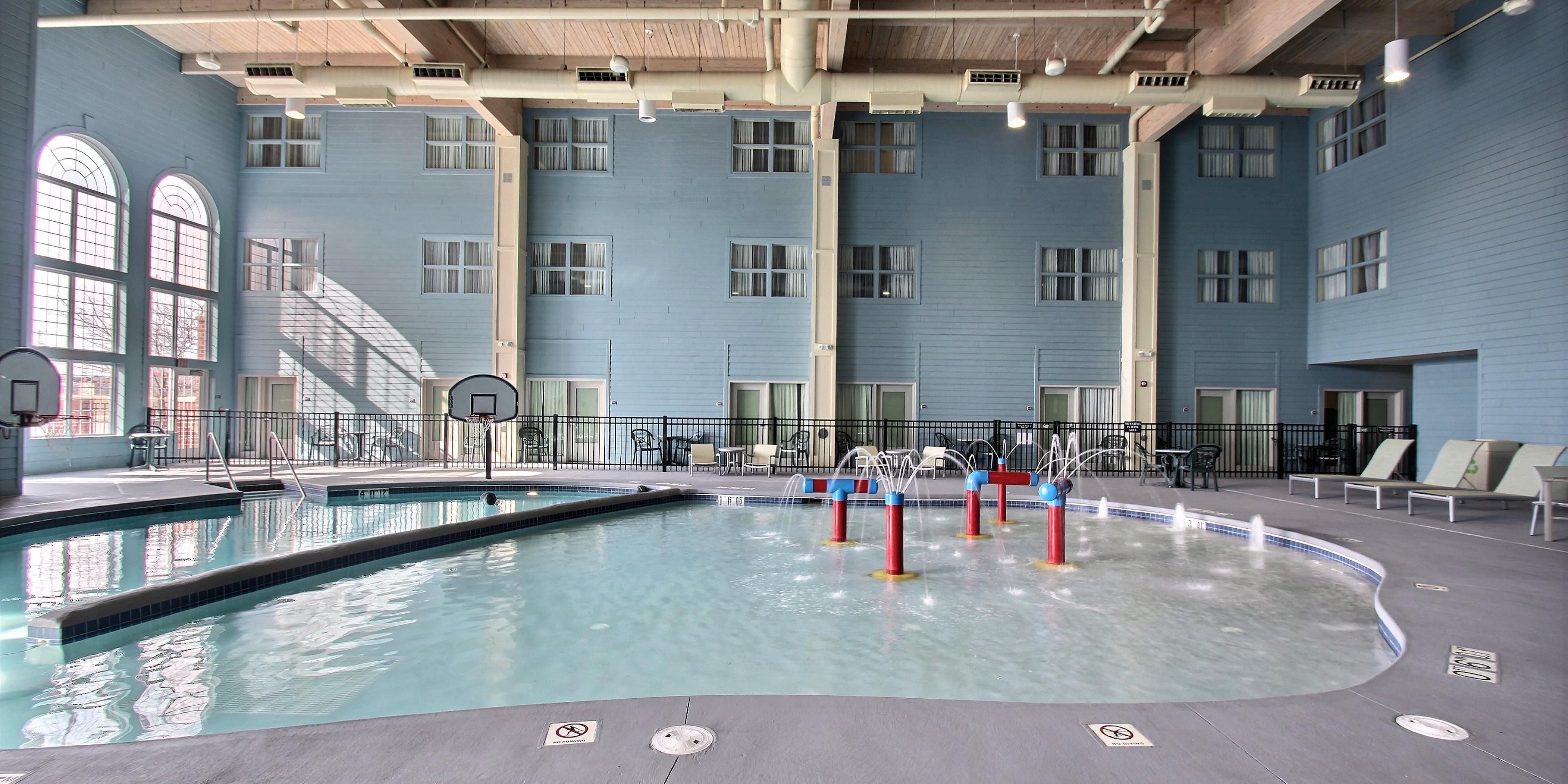 Be sure to take the time to enjoy our indoor pool during your stay. What a great way to relax, have fun, or get some exercise while traveling!