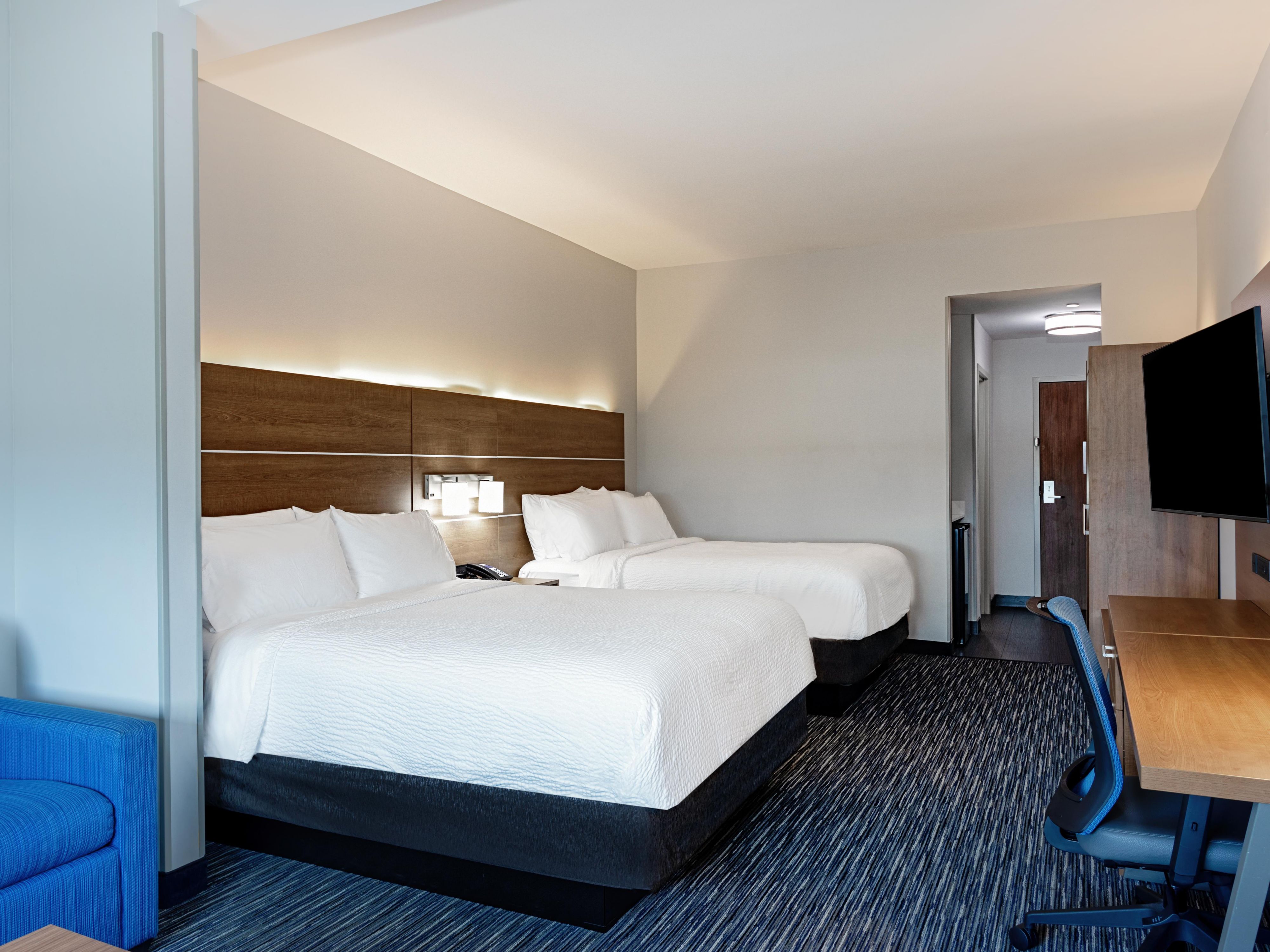 Our guest rooms are thoughtfully designed with you in mind.