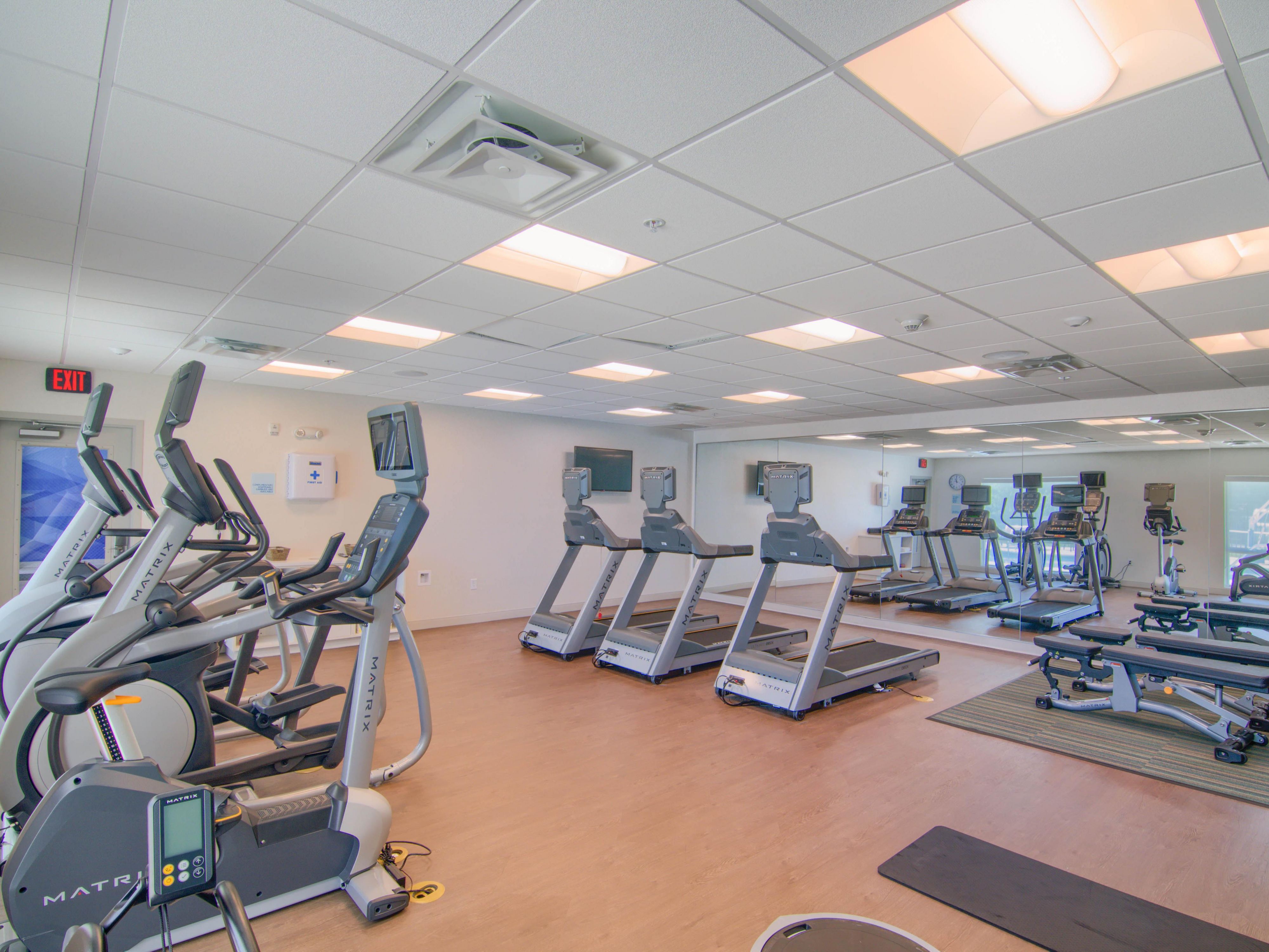 Spacious Fitness Center