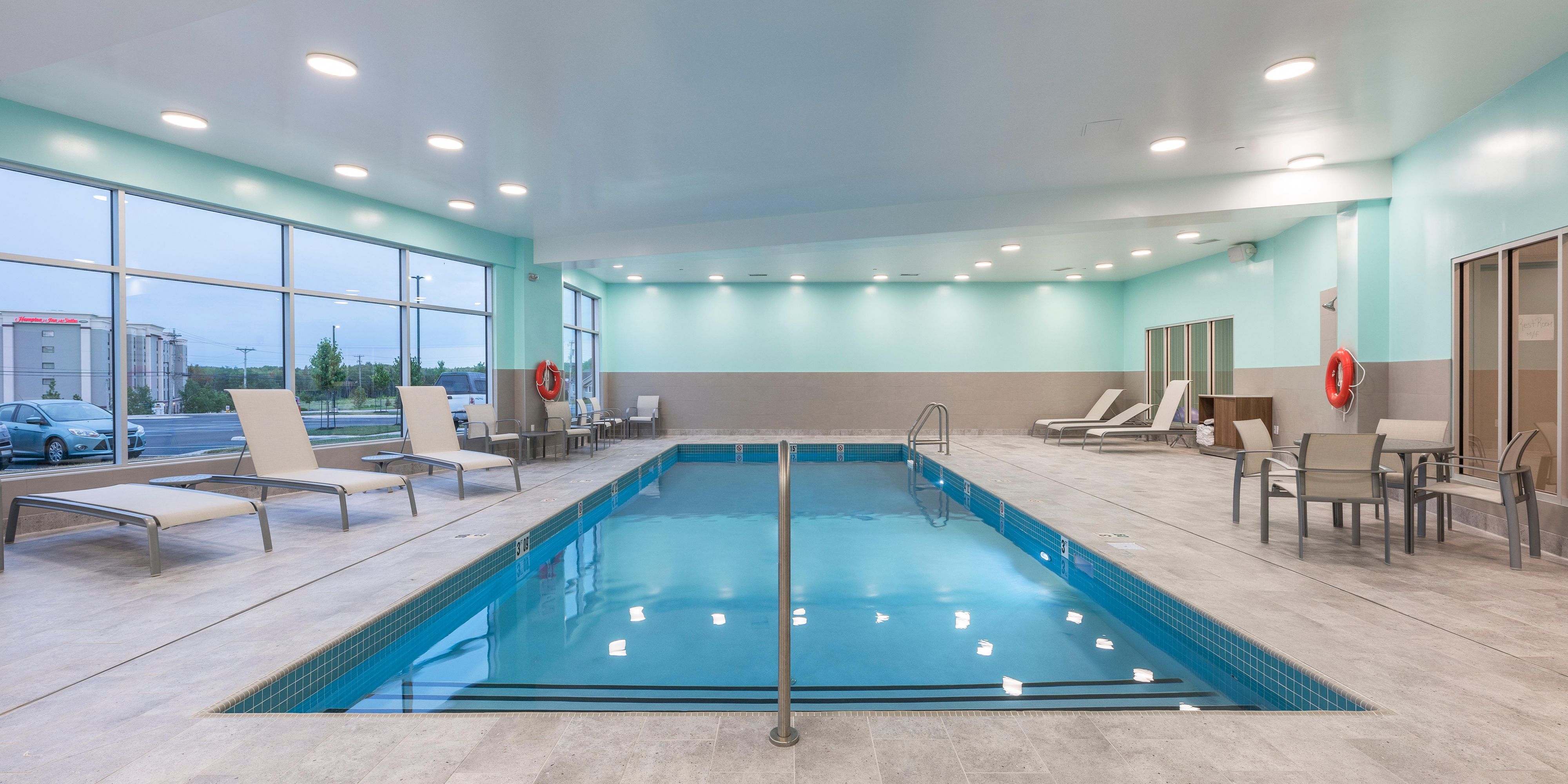 We've got fun for the whole family and the perfect way to unwind after exploring Moncton- take a dip in our heated indoor swimming pool. What better way to tire the kids out before you have a great nights' sleep in your guest room. (Subject to COVID-19 restrictions)