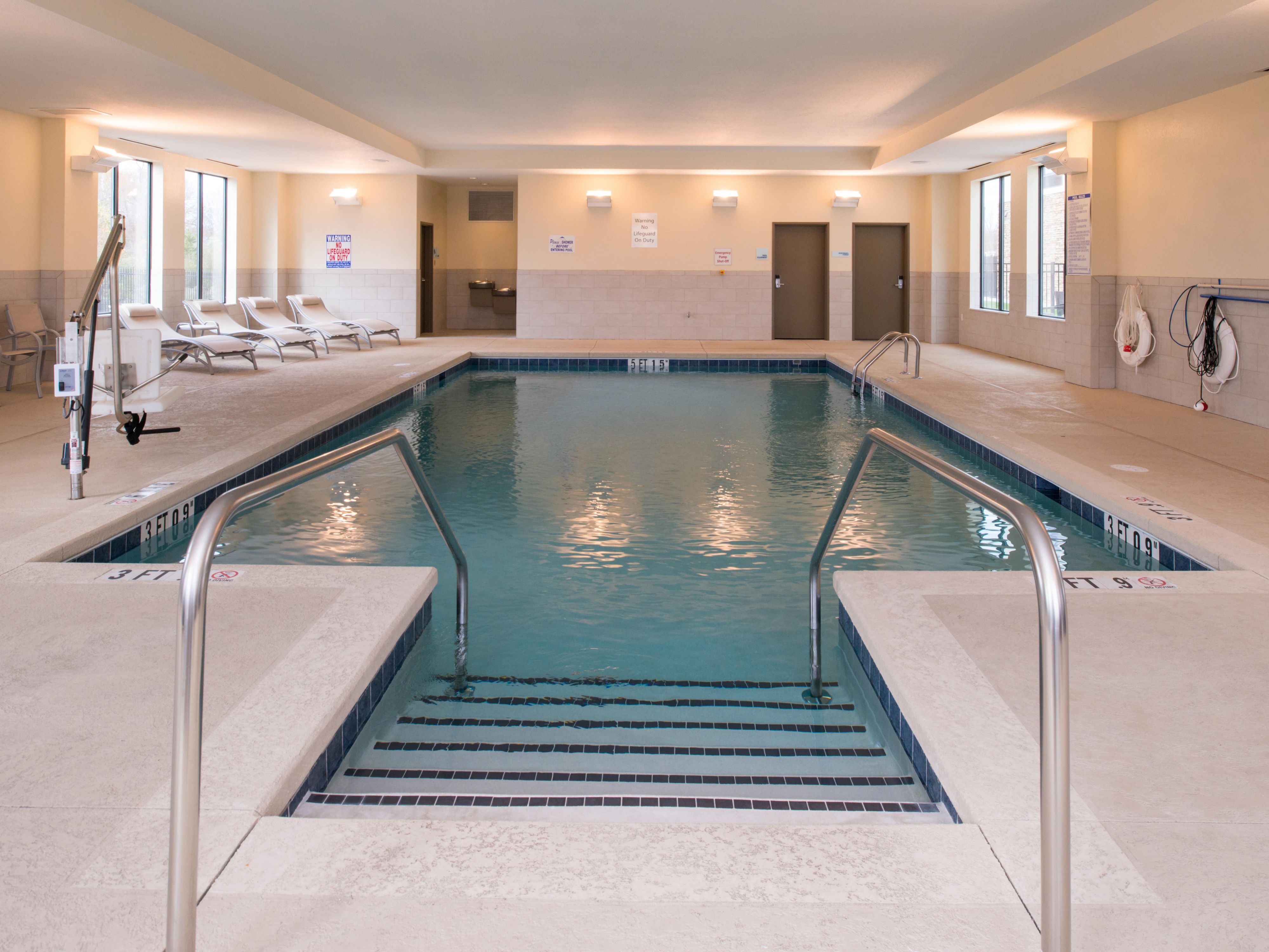 Our hotel in Monroe, NC boasts an impressive suite of unbeatable amenities that will have you wanting to come back to stay with us again and again. Enjoy our spacious, pristine indoor pool, our advanced, fully equipped gym, and hot morning breakfast to get your day started right! When you book a room with us, you’re booking a room with the best.