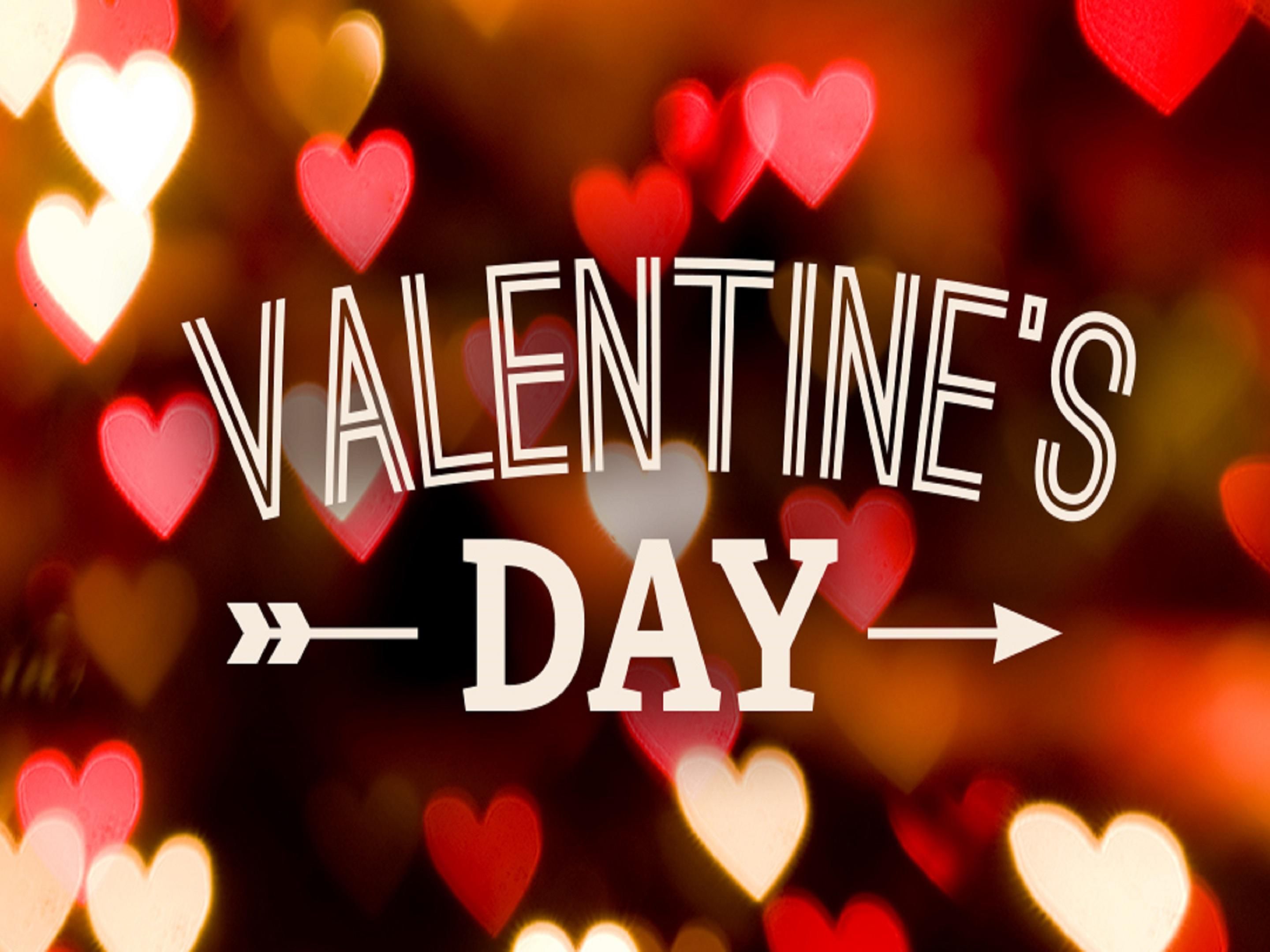 Stay with us to celebrate Valentine's Day with your special someone.  We offer beautiful rooms, a great location to many local restaurant's as well as outstanding prices. Make your day special with us!