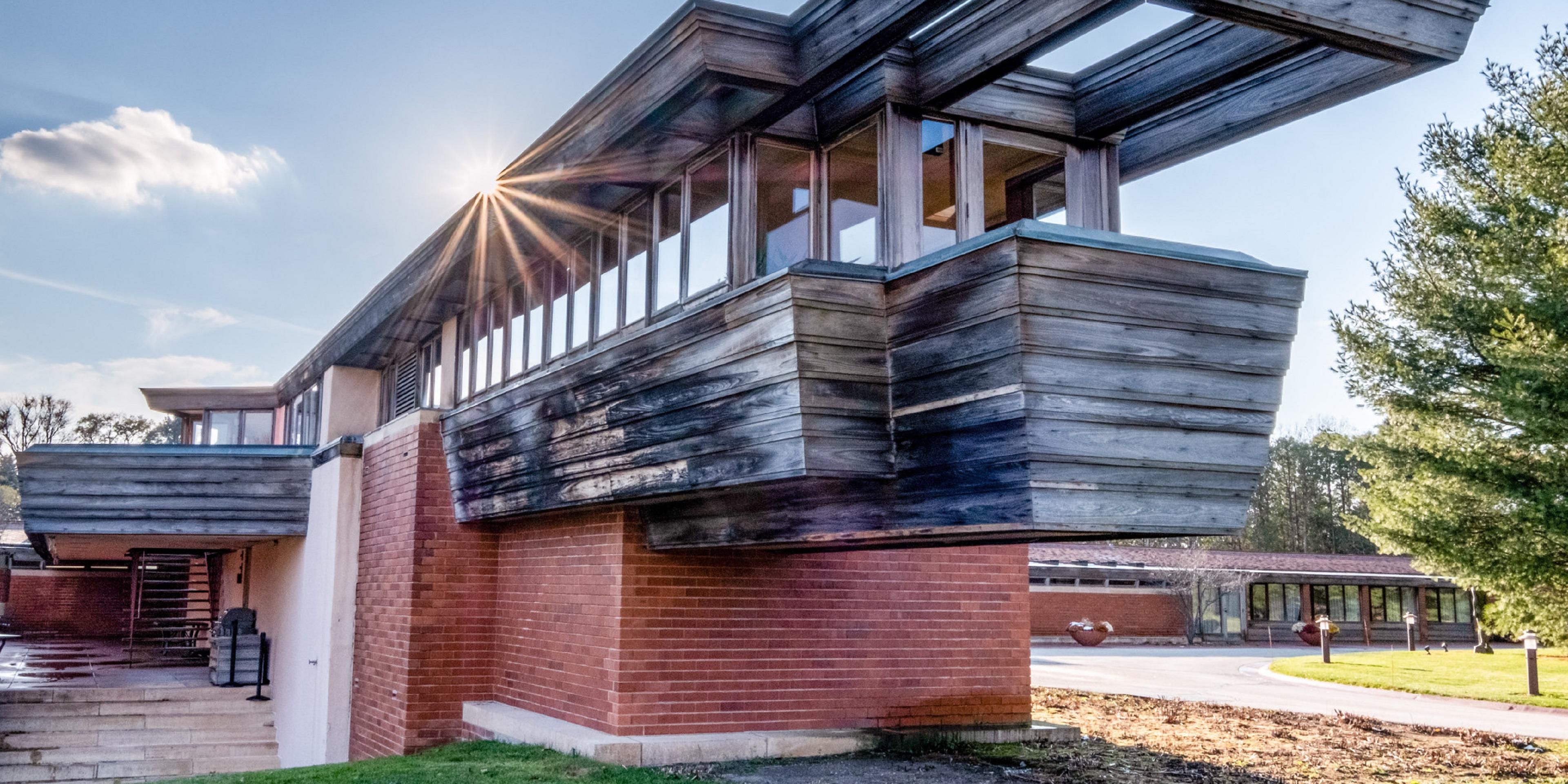 Take a short drive and discover one of Frank Lloyd Wright's masterpieces, Wingspread.  Considered by Wright to be one of his most elaborate and expensive house designs to date.