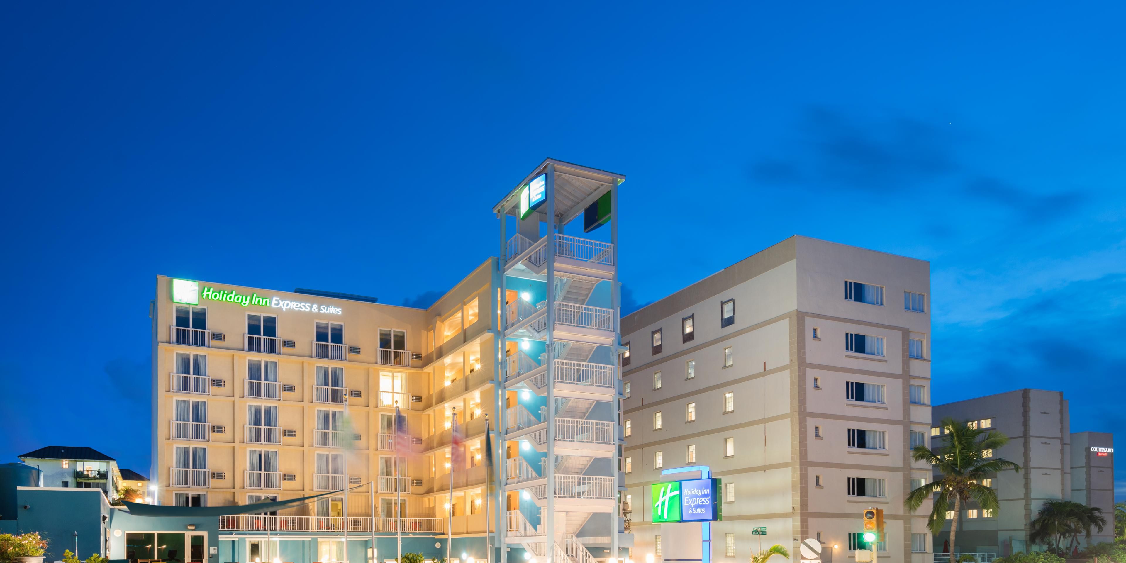 The Holiday Inn Express & Suites welcomes all guests to the wonderful island of Nassau in the Bahamas.Here at the Holiday Inn we strive to provide the very best service to all of our guests.