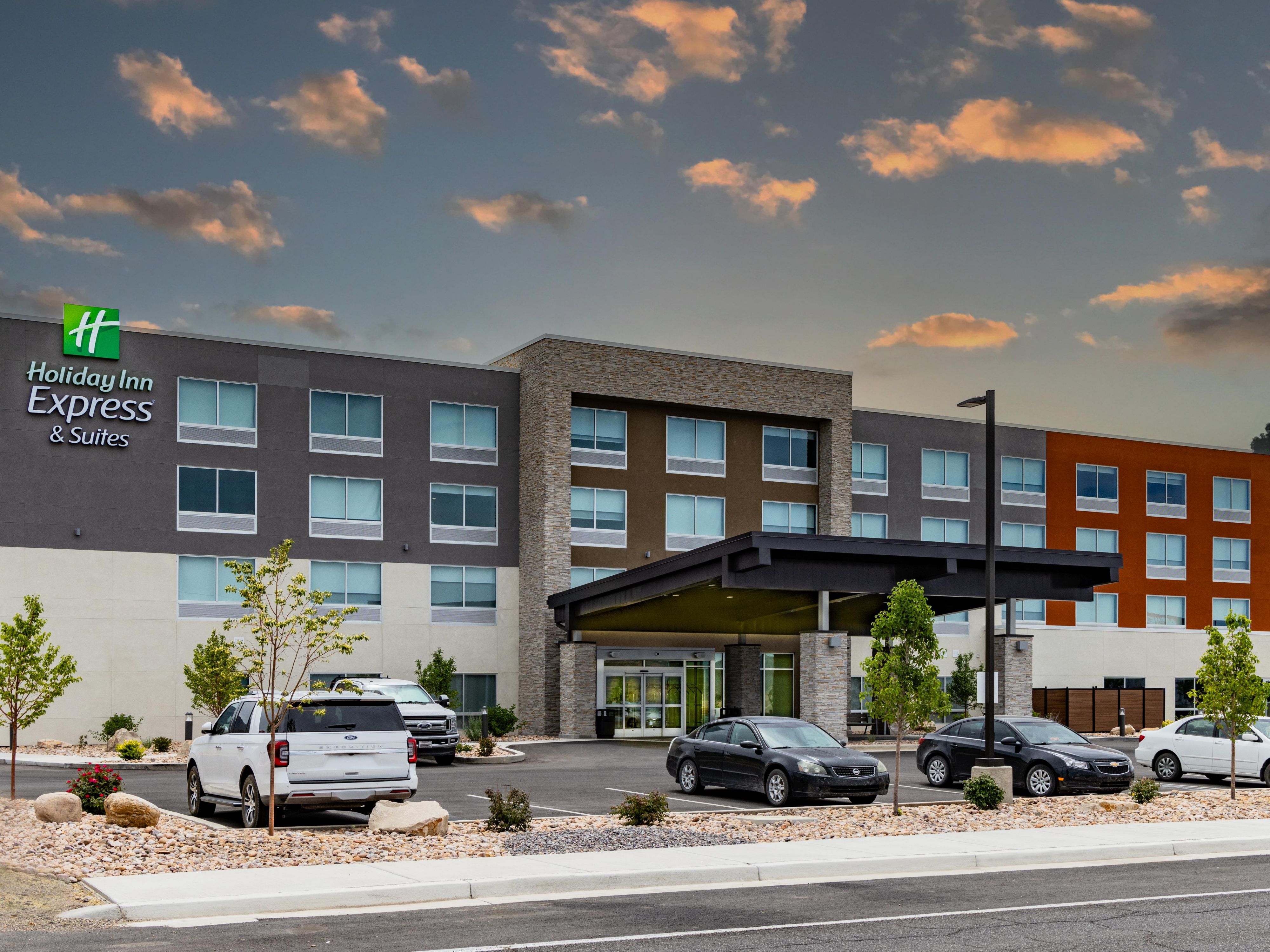 We have 4 electric car chargers available. Stop in and get a good night's rest, while your electric car charges overnight. Call for more details. 