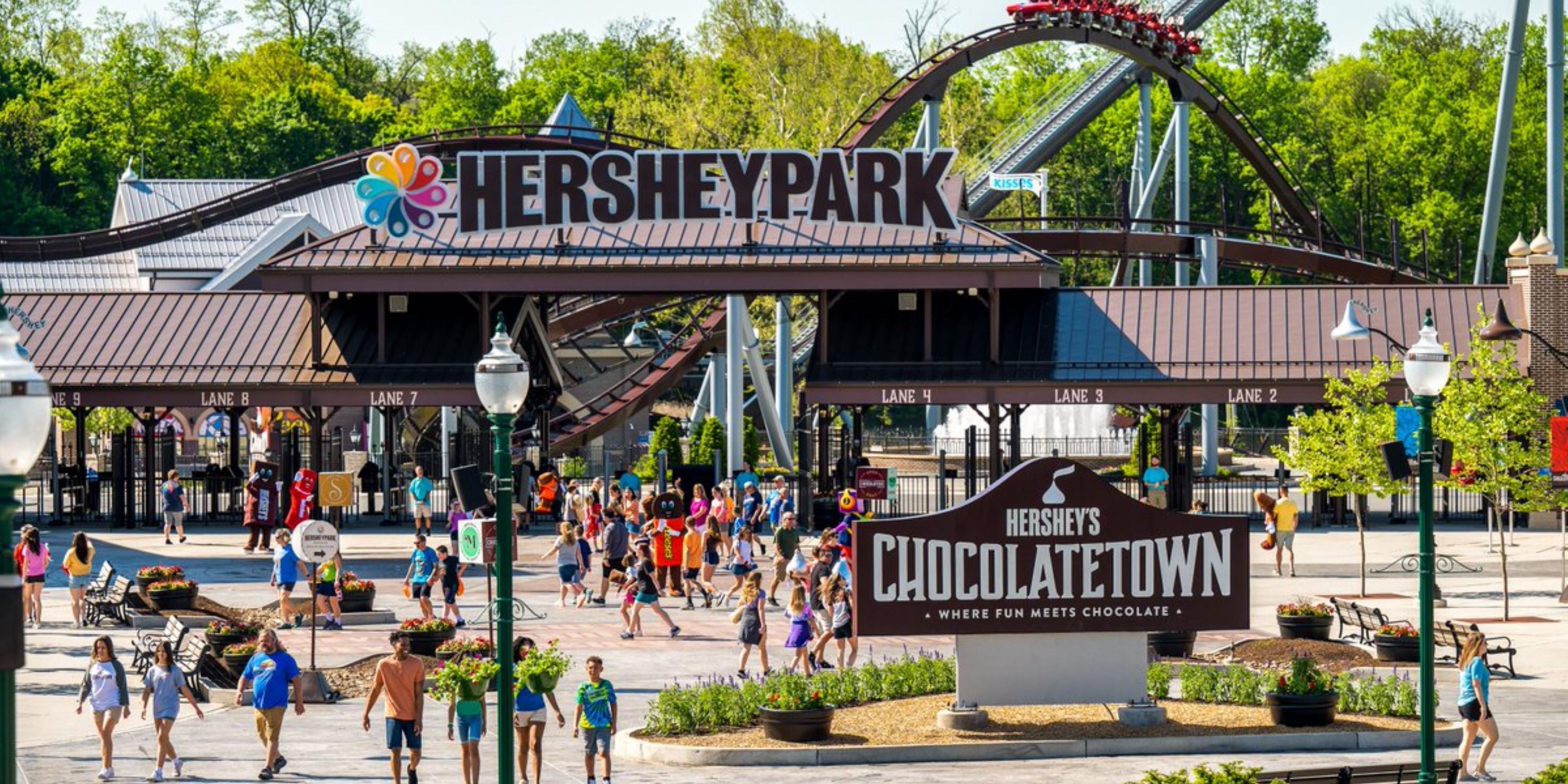 Hershey Park was originally created by Milton S. Hershey as leisure grounds for employees of Hershey's Chocolate Factory. Today, this family theme park welcomes guests from around the world to experience Hershey. Ask our front desk team to help you plan your visit while your here! 