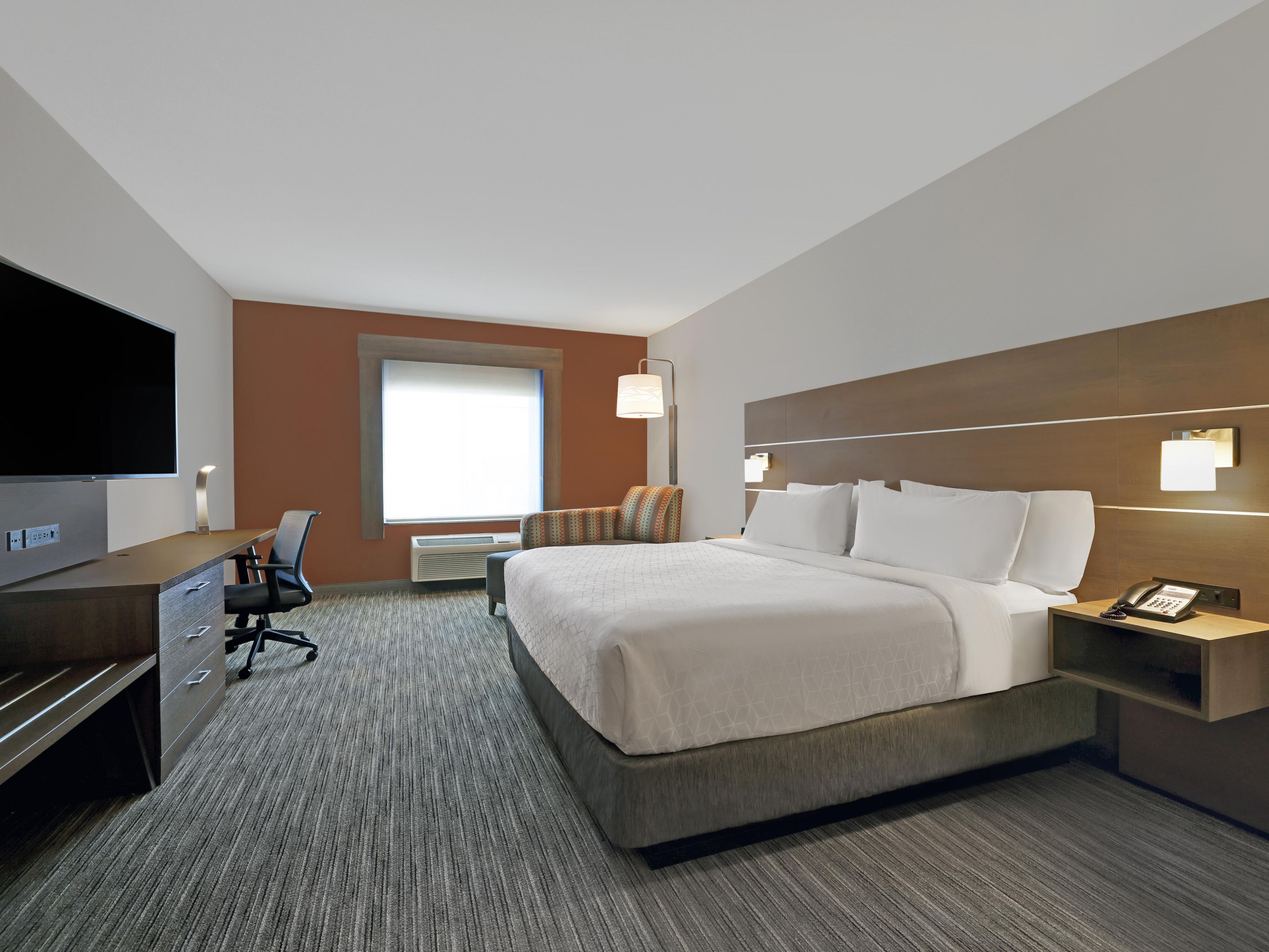 King room with Formula Blue design.