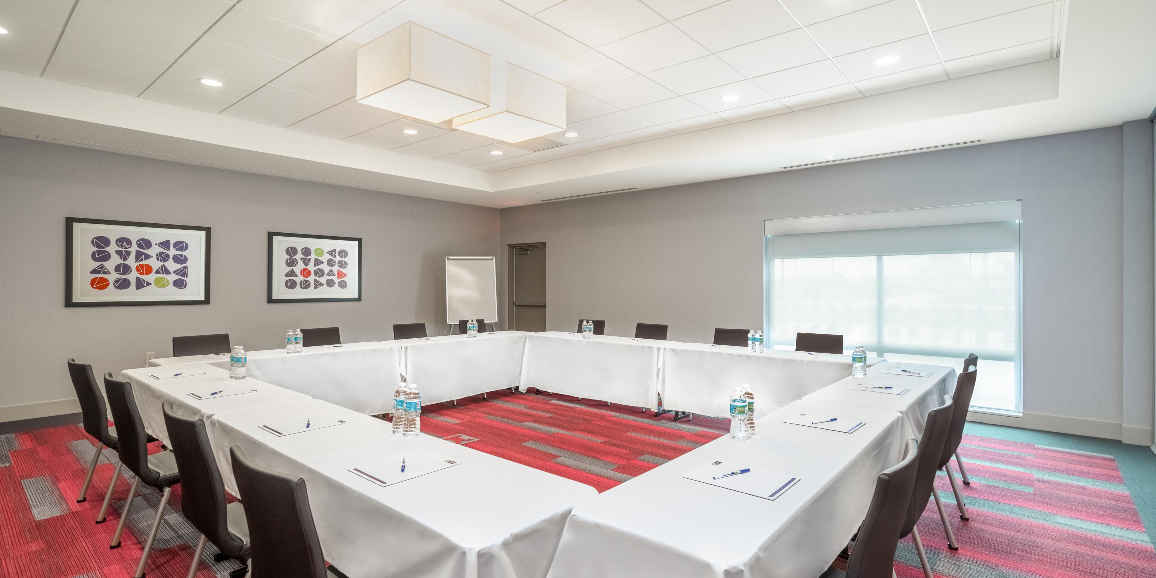 Flexible meeting space to accommodate up to 98 guests.  Ability to select your own caterer or bring in your own food.