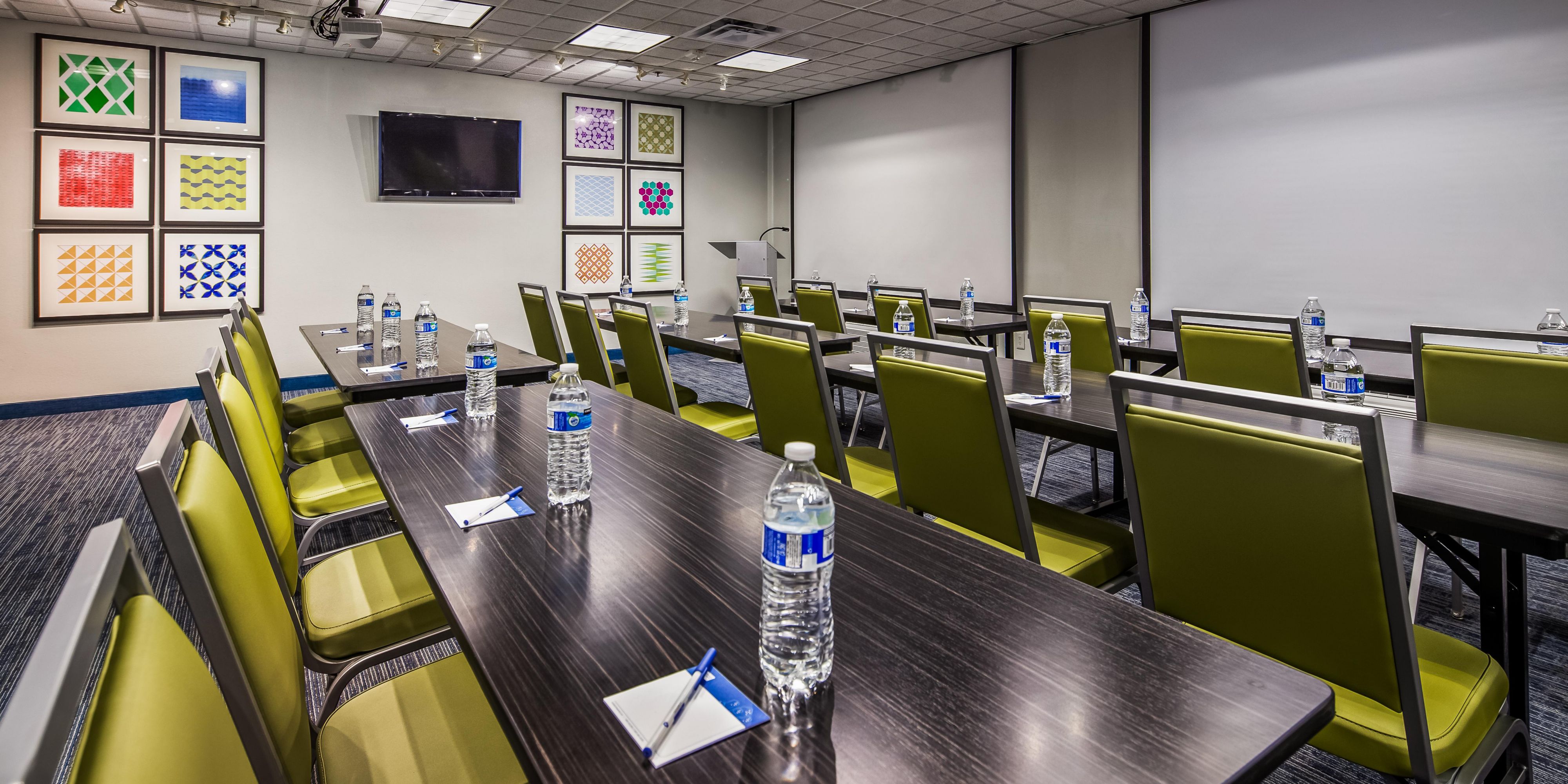 We have 900 square feet of meeting space to host your group. Please contact us with any questions or to book: 1-248-6751020 or by email: hiexpresssales@hotmail.com.