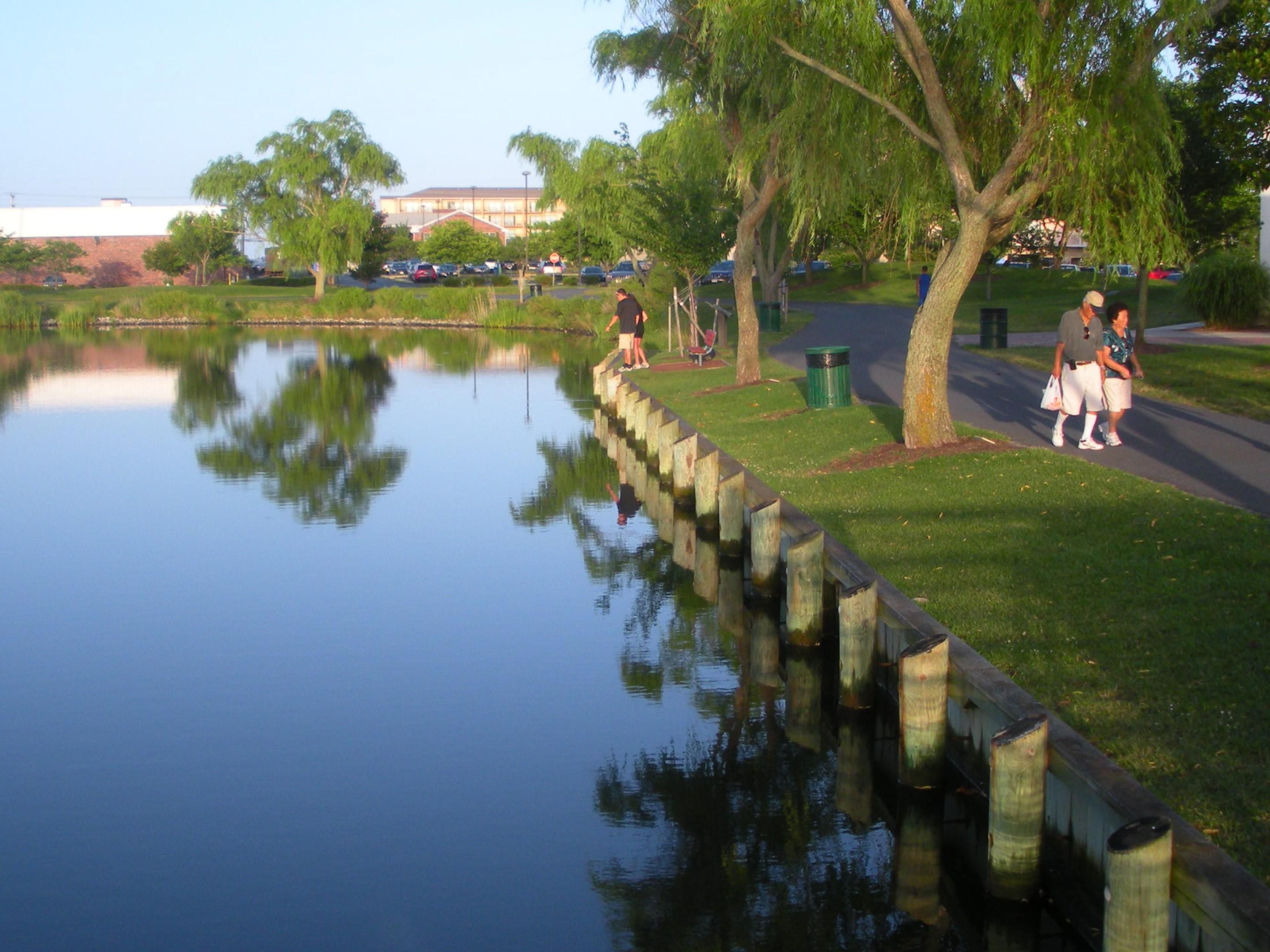 Located next to the hotel, Northside Park is Ocean City’s largest park. This 58-acre complex boasts three lighted softball/baseball fields, lighted soccer field, multipurpose field, a foot bridge, concession stands, accessible playground, picnic shelter, two piers, over 1 mile of walking/jogging paths and a state of the art outdoor exercise area.