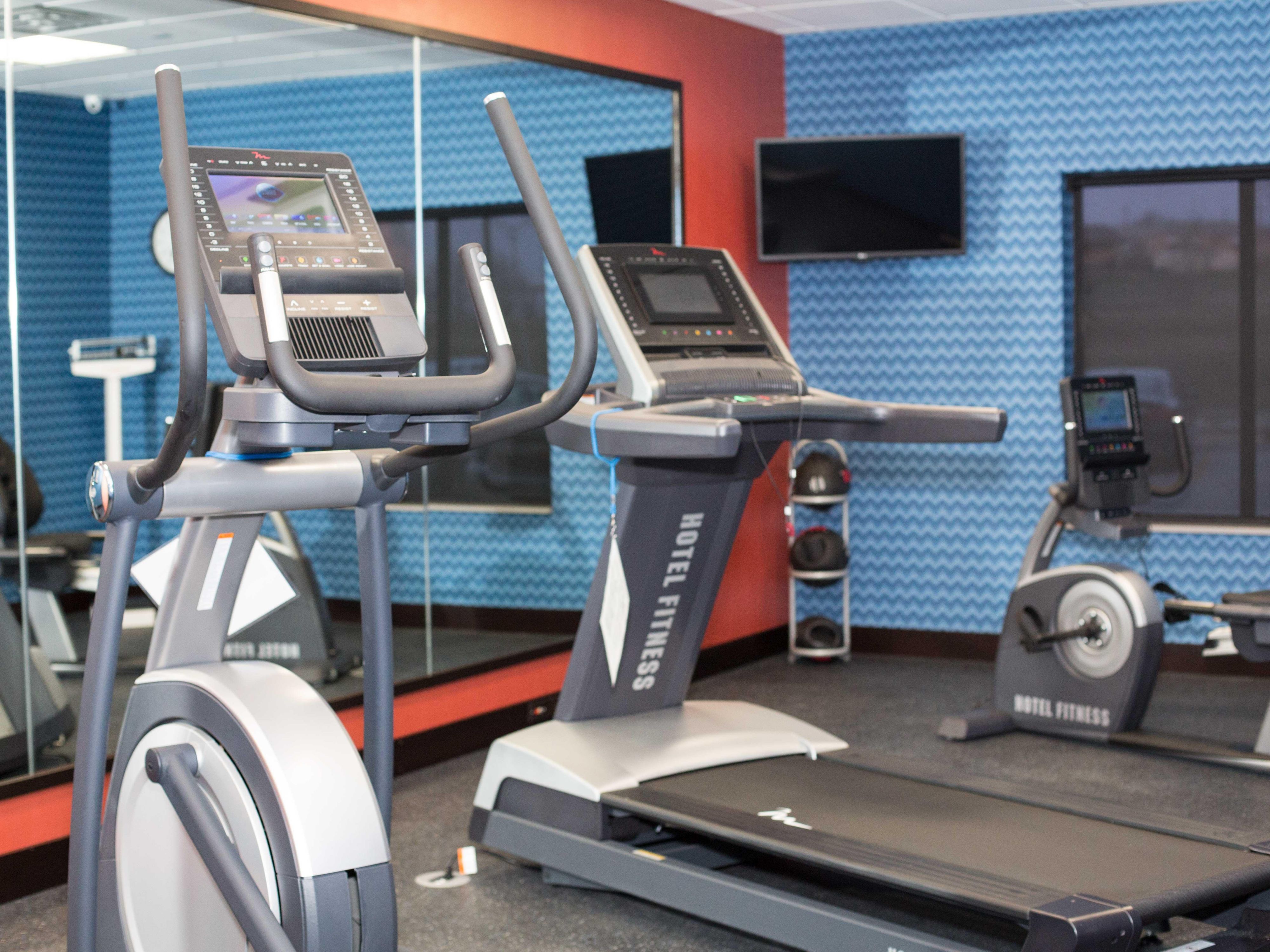Stay active with round-the-clock access to our modern fitness center, featuring treadmills, ellipticals, free weights, yoga mats, and more. Whether you want a quick workout or a full training session, our gym helps keep your routine on track while you travel.