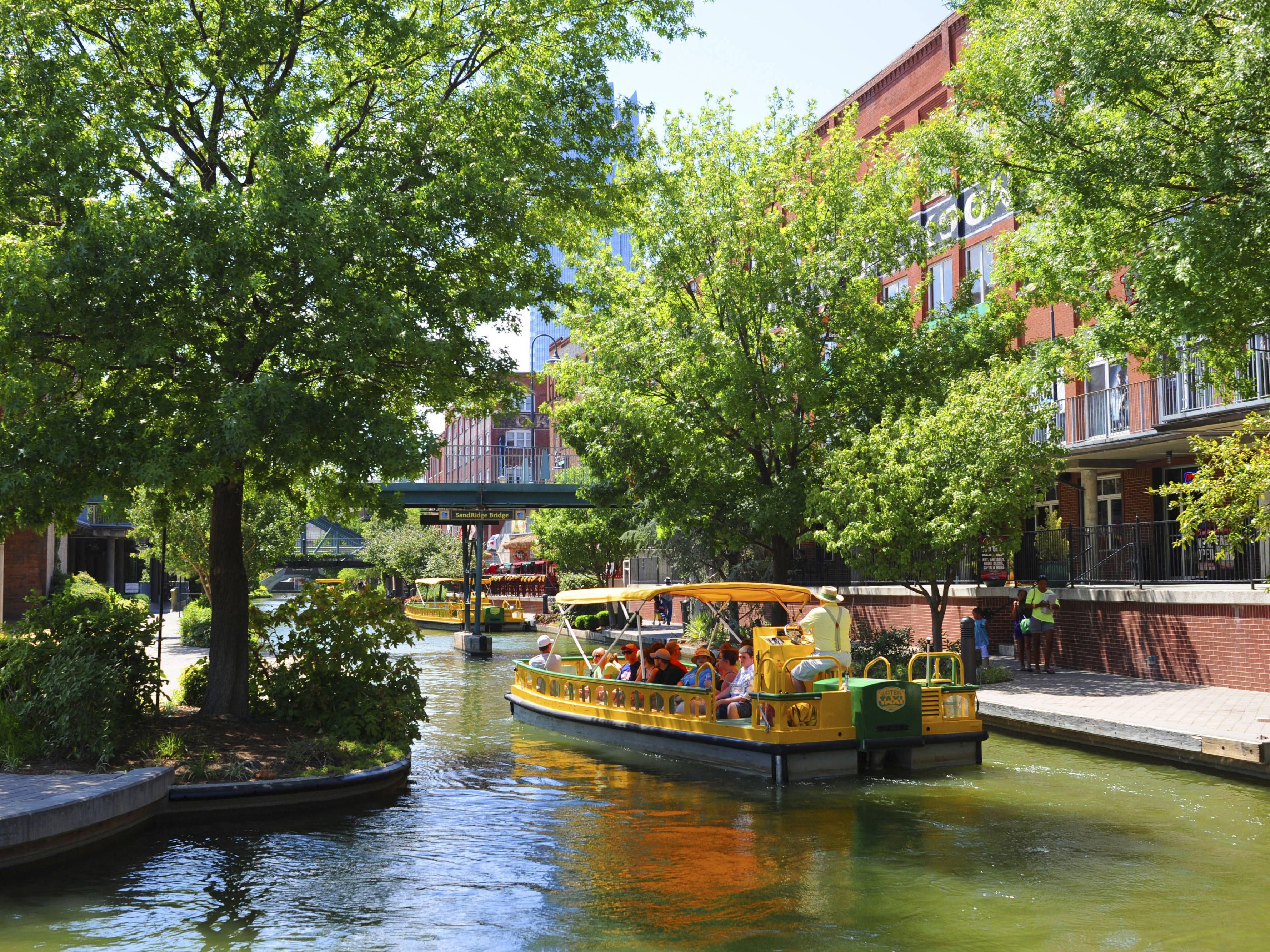 Oklahoma City Downtown Bricktown Water Taxi
