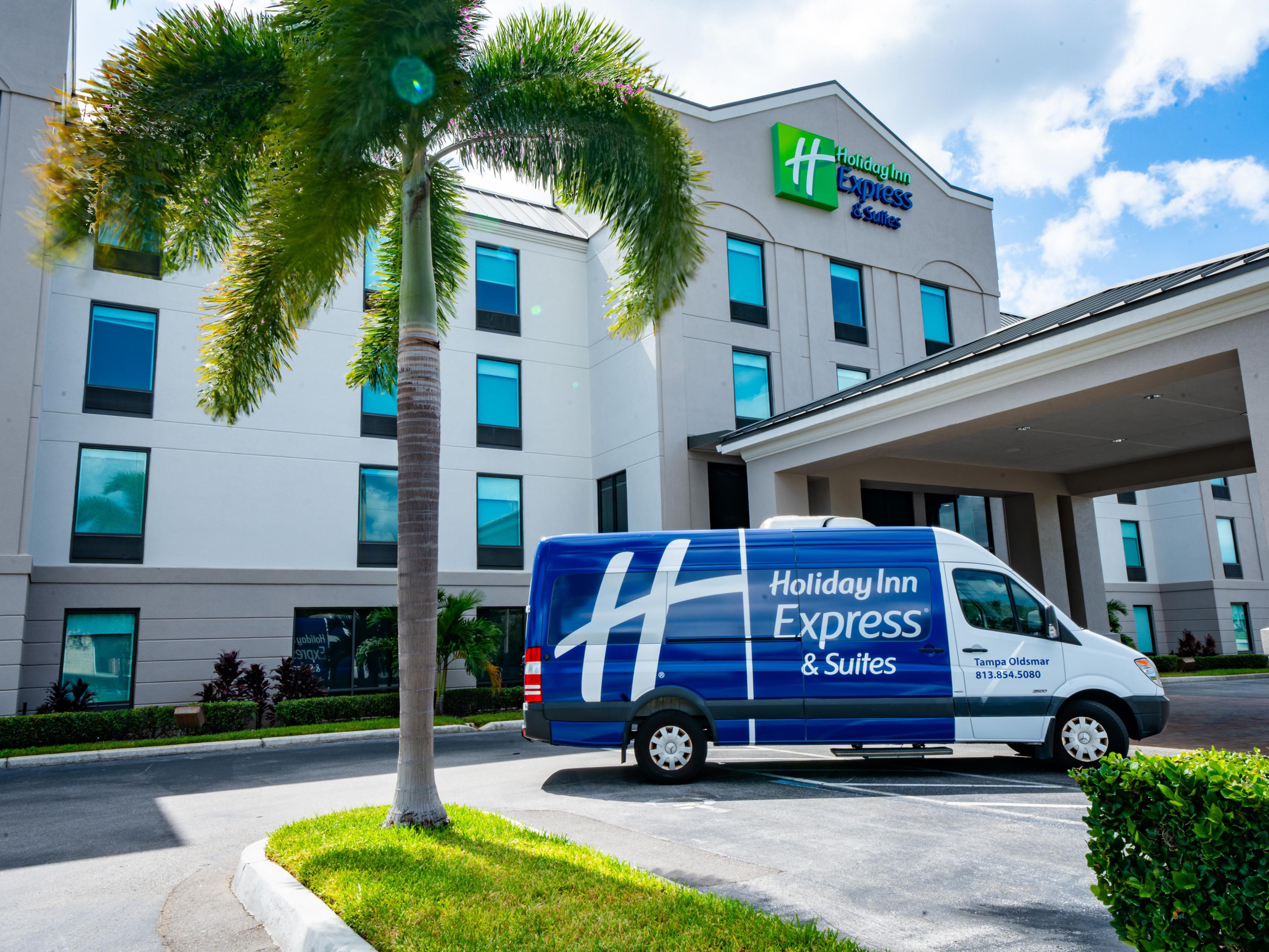 Welcome to Oldsmar! Our Free Local Shuttle can help you explore.