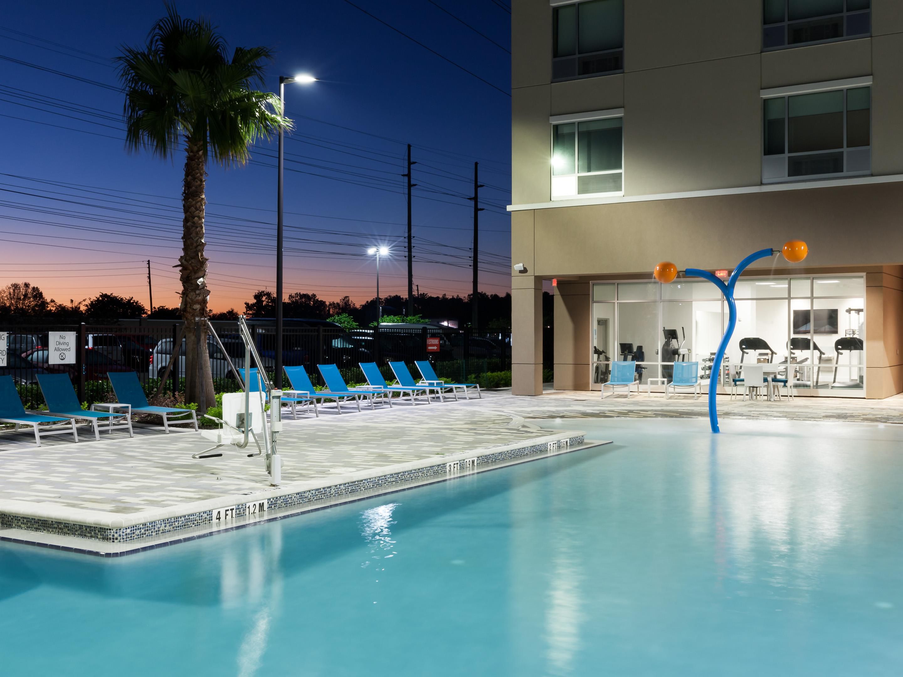 There’s nothing better than spending a hot summer night poolside. 