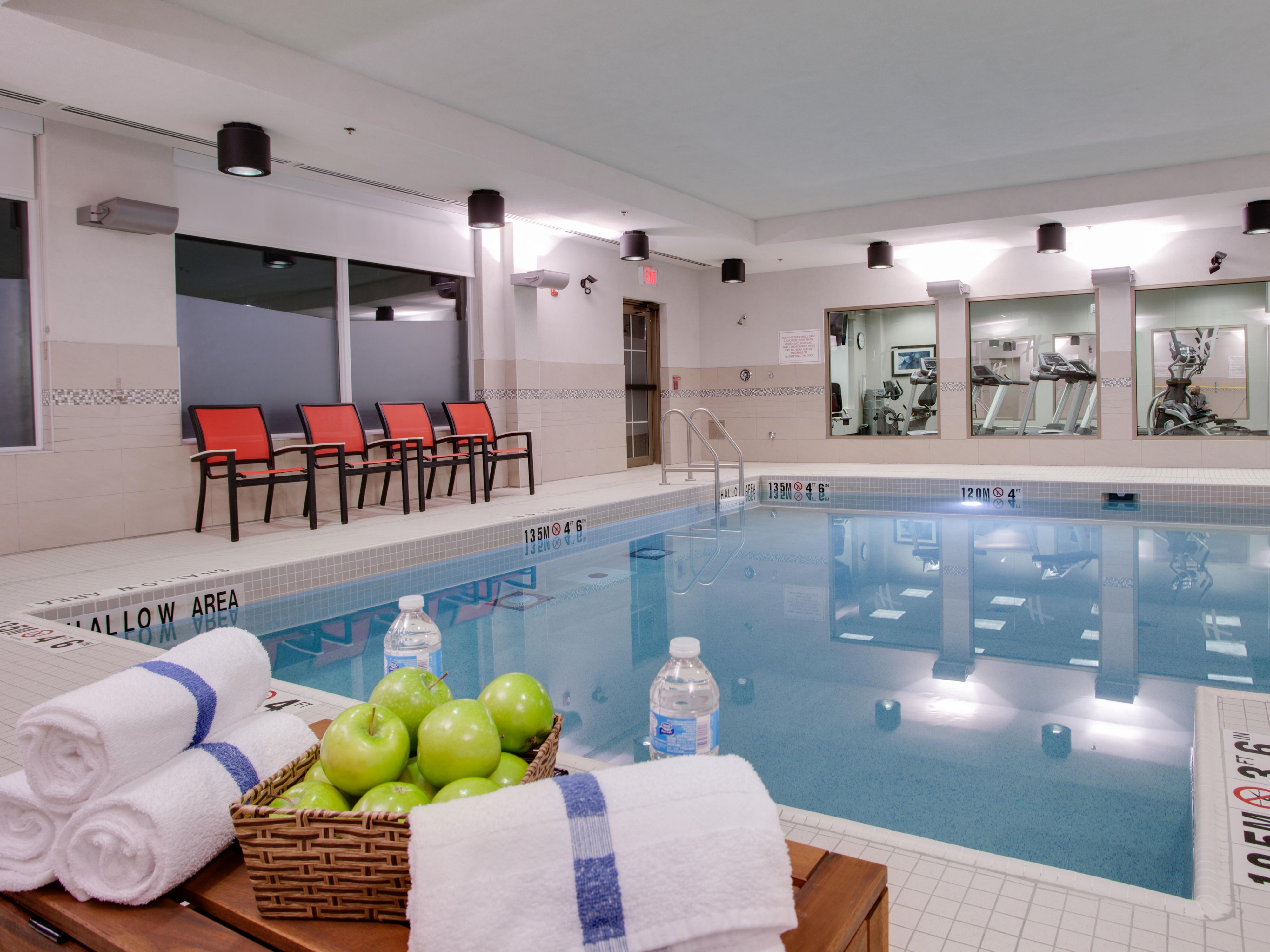 Enjoy a rejuvenating swim in our inviting indoor pool.