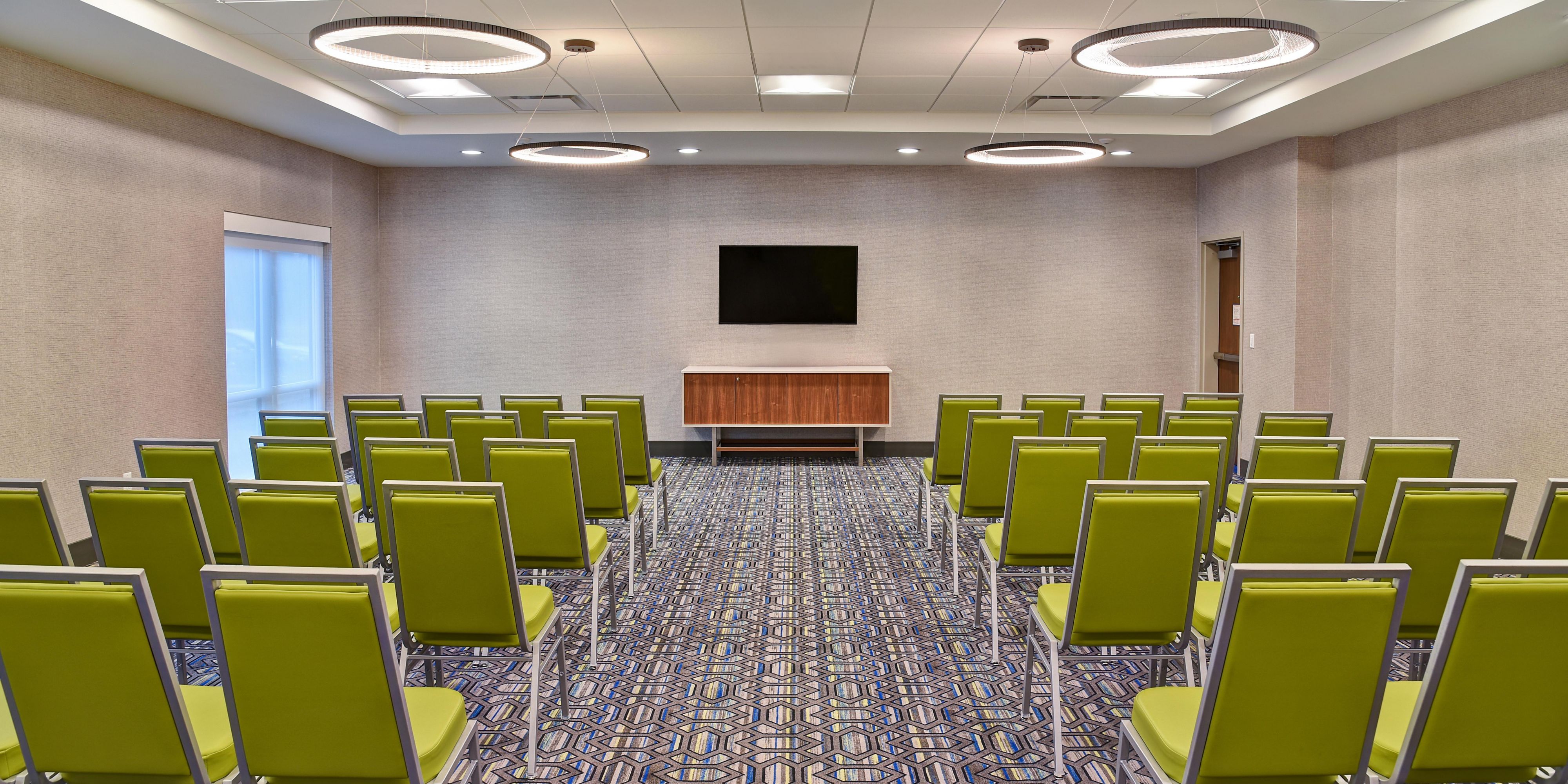 At the Holiday Inn Express Ottawa we are proud to offer 1,100 square feet of meeting space. The most out of any hotel in the area. If you are looking for a space to hold a meeting or other event please contact us for booking. 