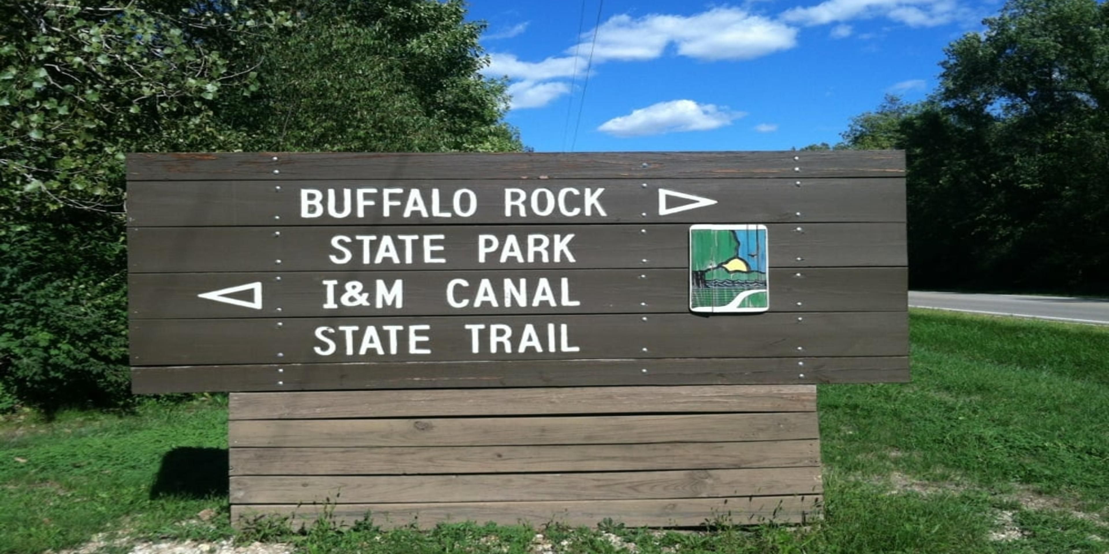 Buffalo Rock State Park is located on a bluff which once was an island in the Illinois River. Now standing majestically on the north bank, this promontory affords a magnificent, sweeping view of the Illinois River. Located approximately 3 miles west of Ottawa, this 298-acre park has long been a favorite picnic area, and a nature lovers' delight.