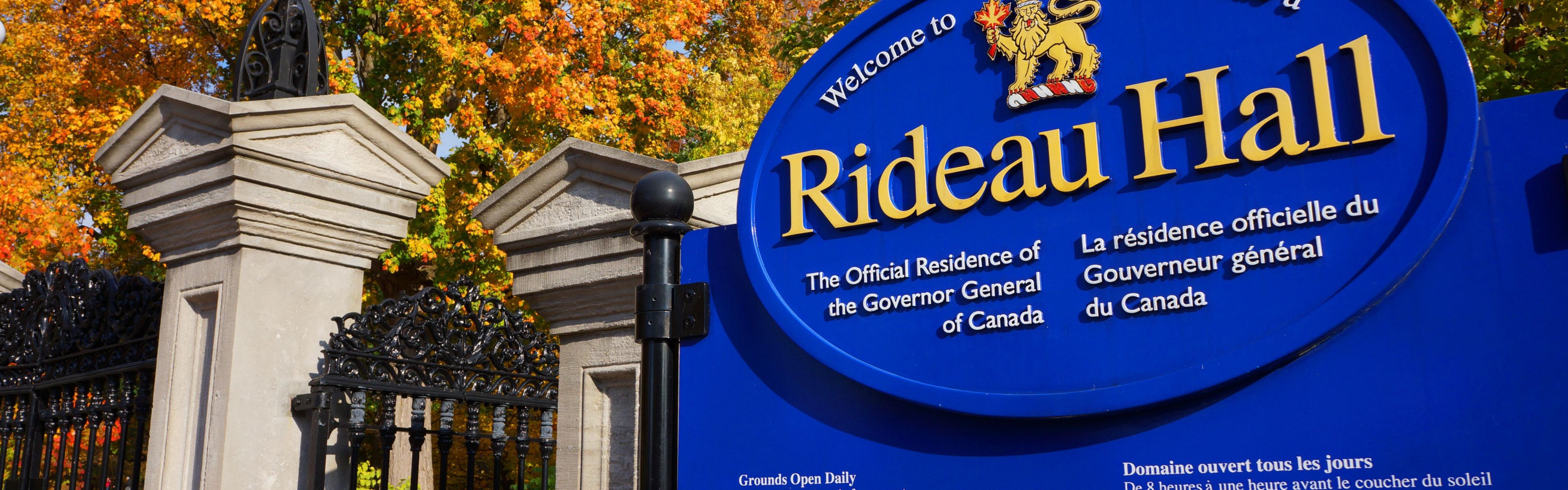 Take in the colours at Rideau Hall.