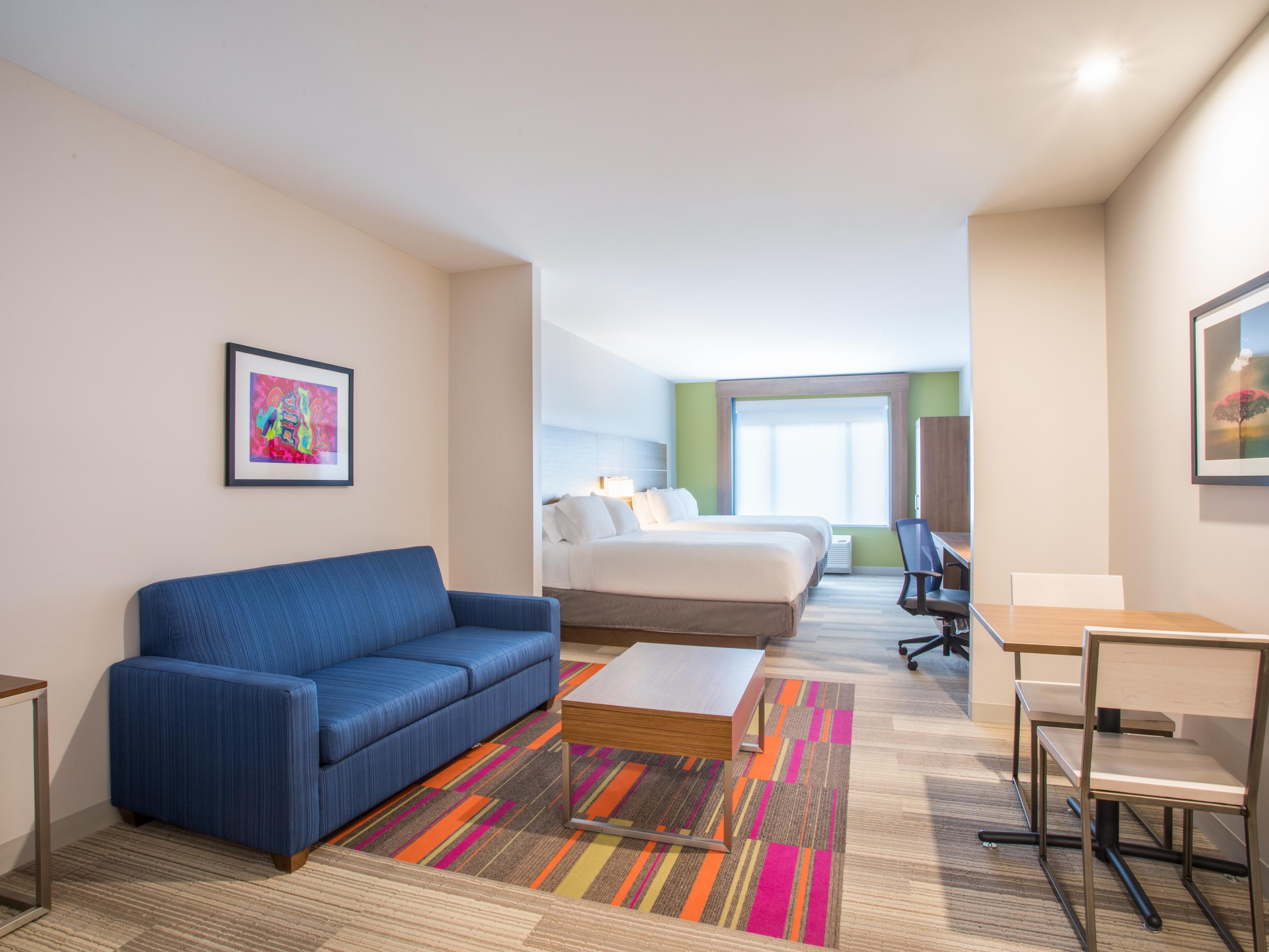 For a limited time, when you book a reservation staying within the next 2 weeks, we are offering this Sweet Deal: Enjoy special savings for our Suite rooms when you stay 2 nights or more. Offer also includes late check-out, based on availability. Click on the link below, enter your stay dates, and select Suite Deal as the rate preference.