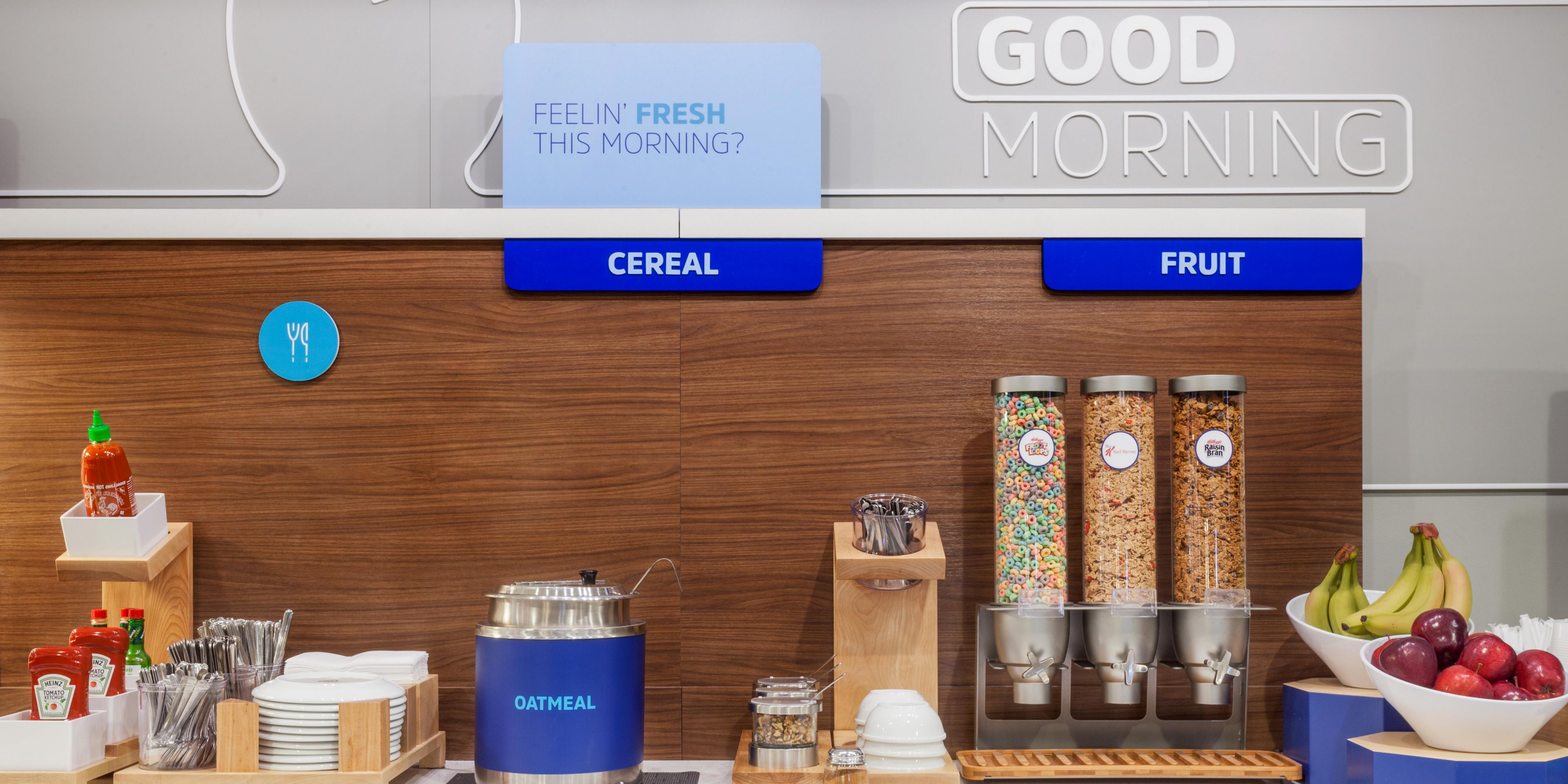 Indulge in a free breakfast during your stay! Start the day off right and fuel up with our delicious hot and cold options. Don't miss out on this perk of staying at Holiday Inn Express & Suites Panama City Beach - Beachfront.