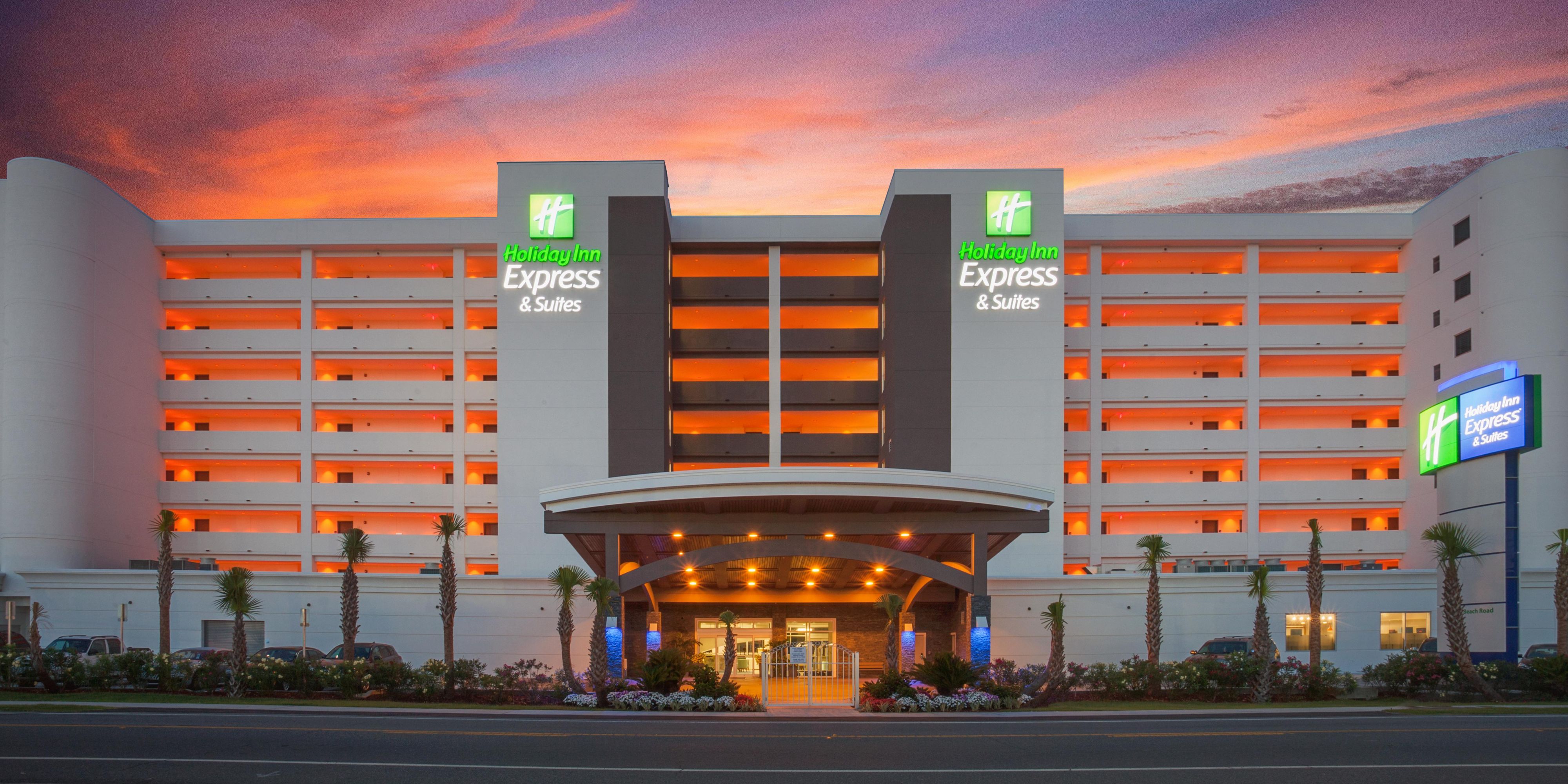 Holiday Inn Express & Suites Panama City Beach Beachfront Map