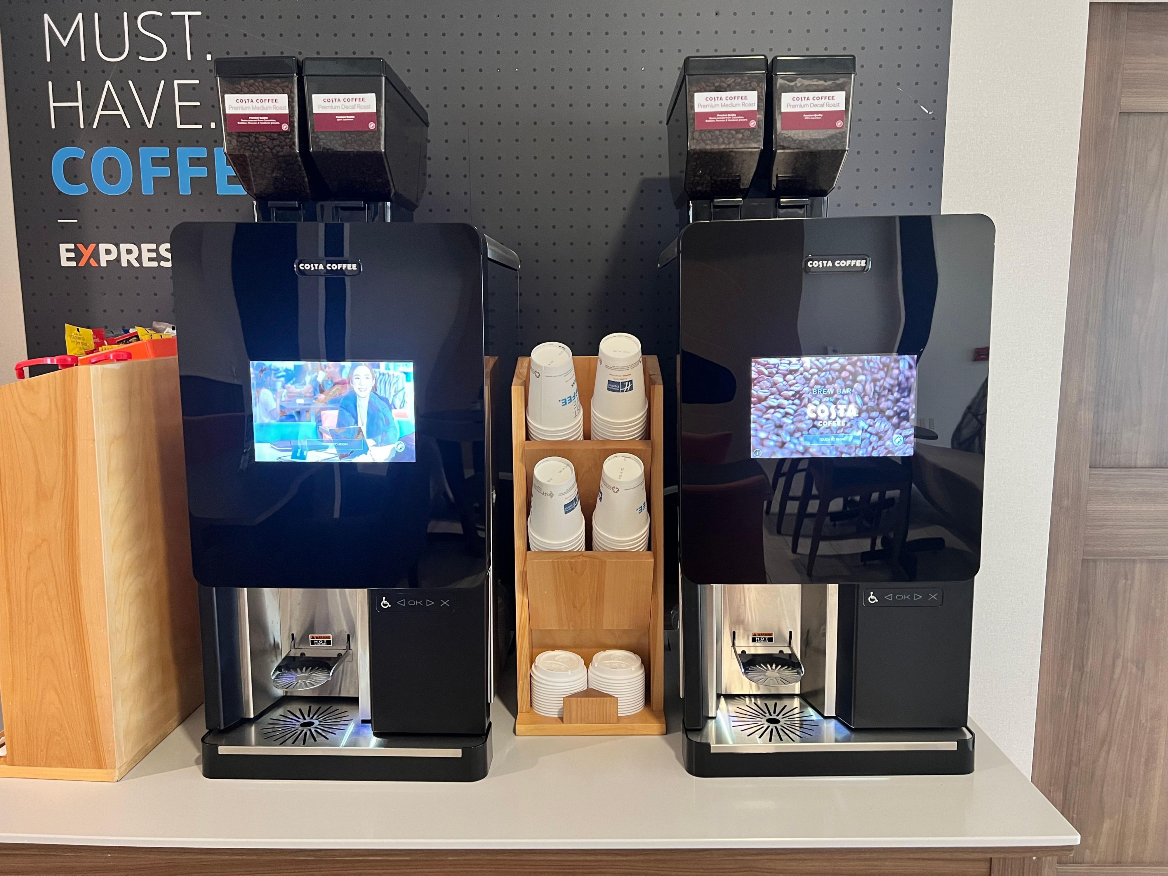 Savor the taste of freshly brewed coffee around the clock with our new bean-to-cup coffee machine, available 24/7 in the lobby. Elevate your stay with us and relish every sip of our exceptional coffee!