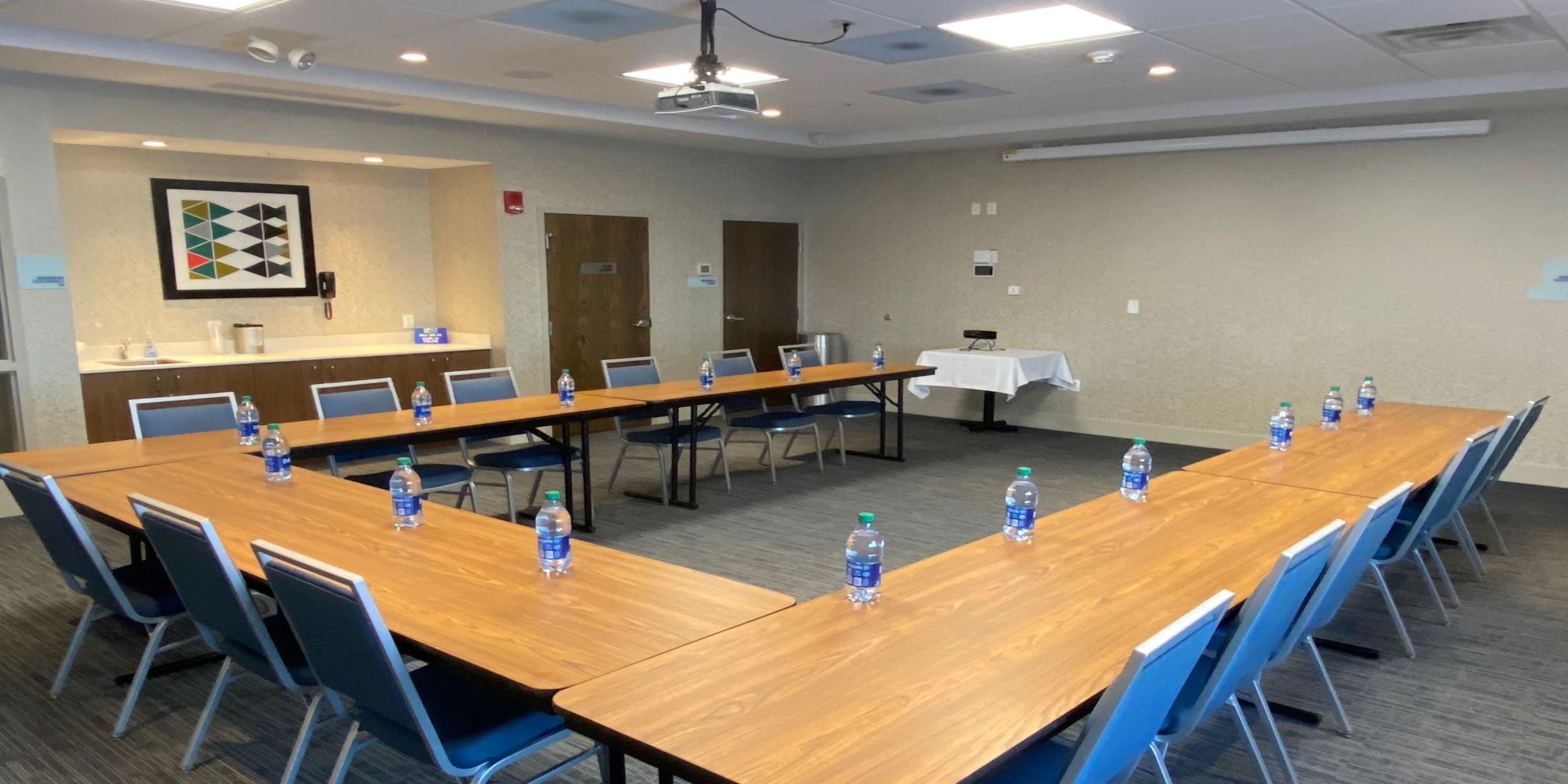 Having a meeting? We have options for you on site with our meeting room and sales team. Please contact us today!