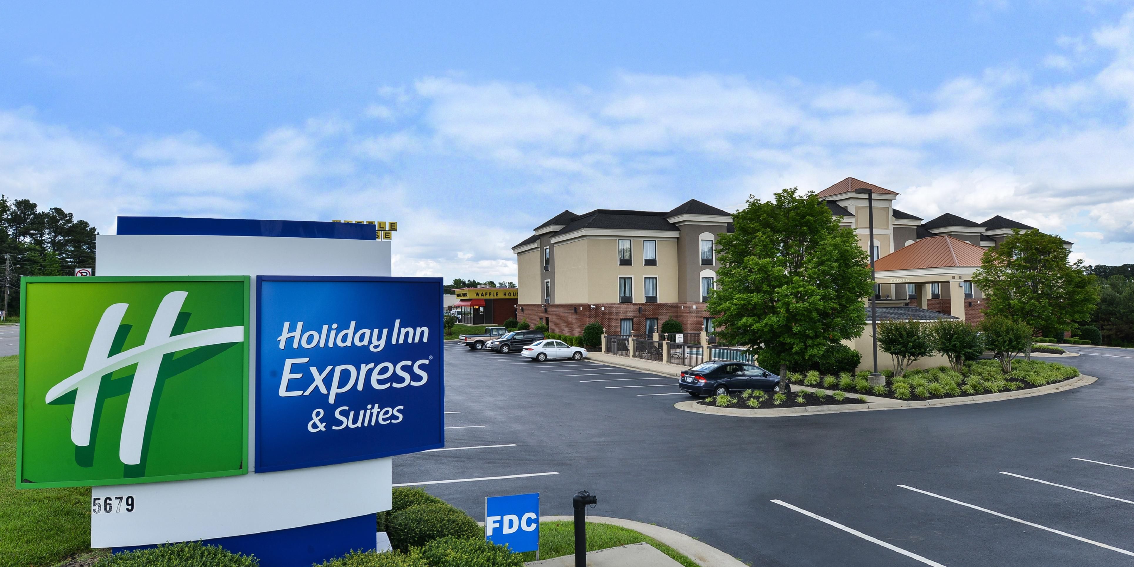 Holiday Inn Express & Suites Petersburg/Dinwiddie Map